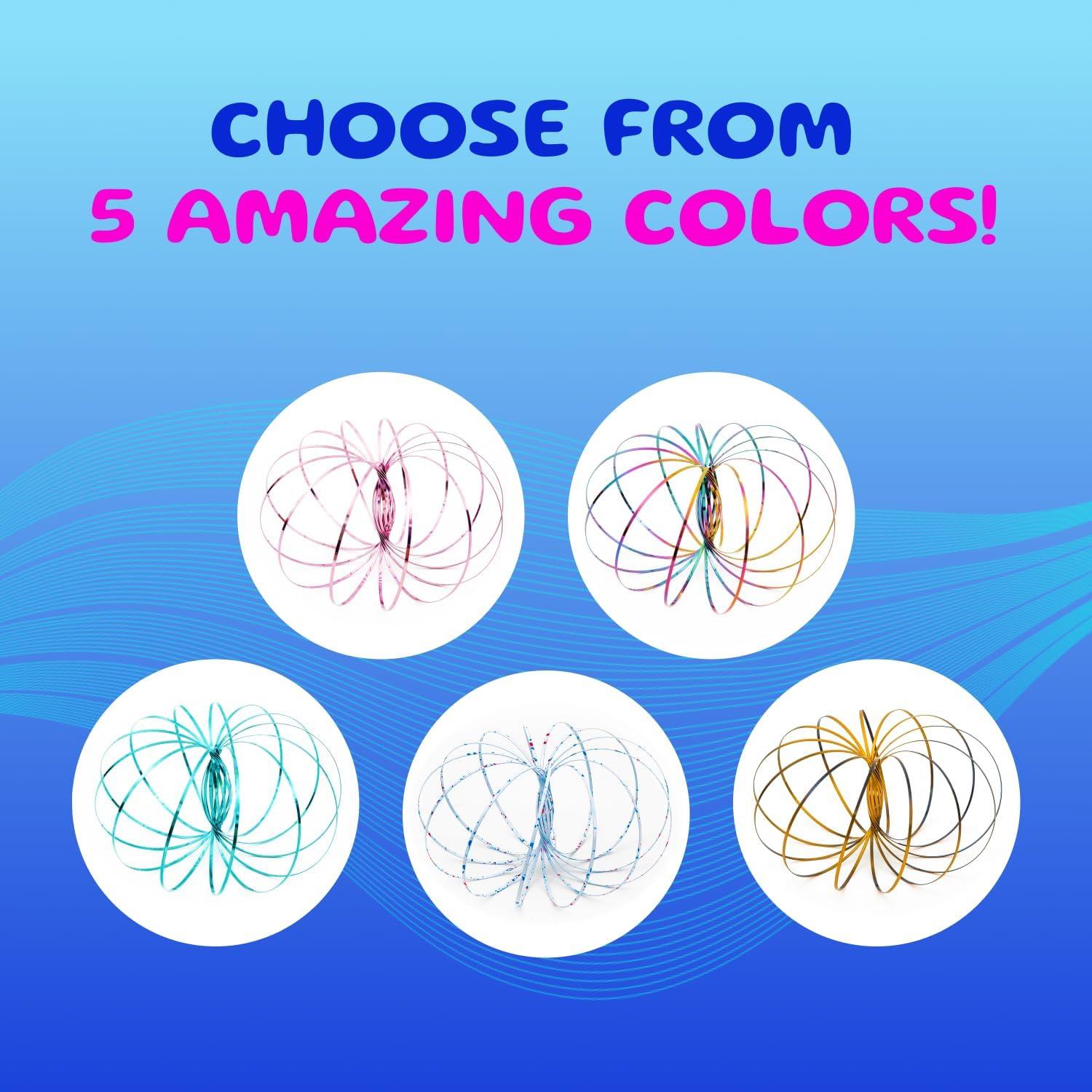 Pulsera Giratoria Mozi - Juguete Espiral 3D para Niños y Adultos