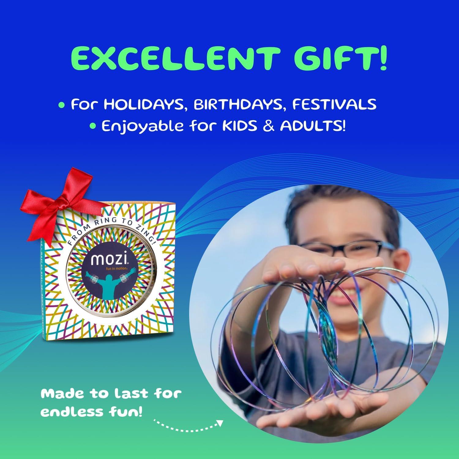 Pulsera Giratoria Mozi - Juguete Espiral 3D para Niños y Adultos