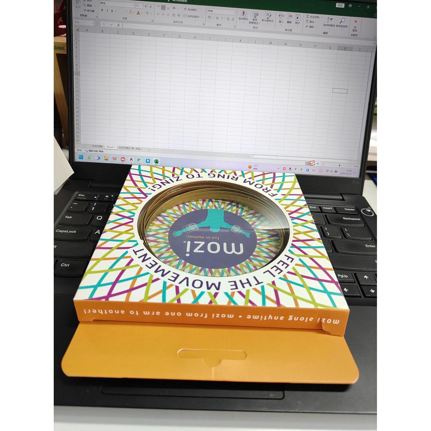 Pulsera Giratoria Mozi - Juguete Espiral 3D para Niños y Adultos