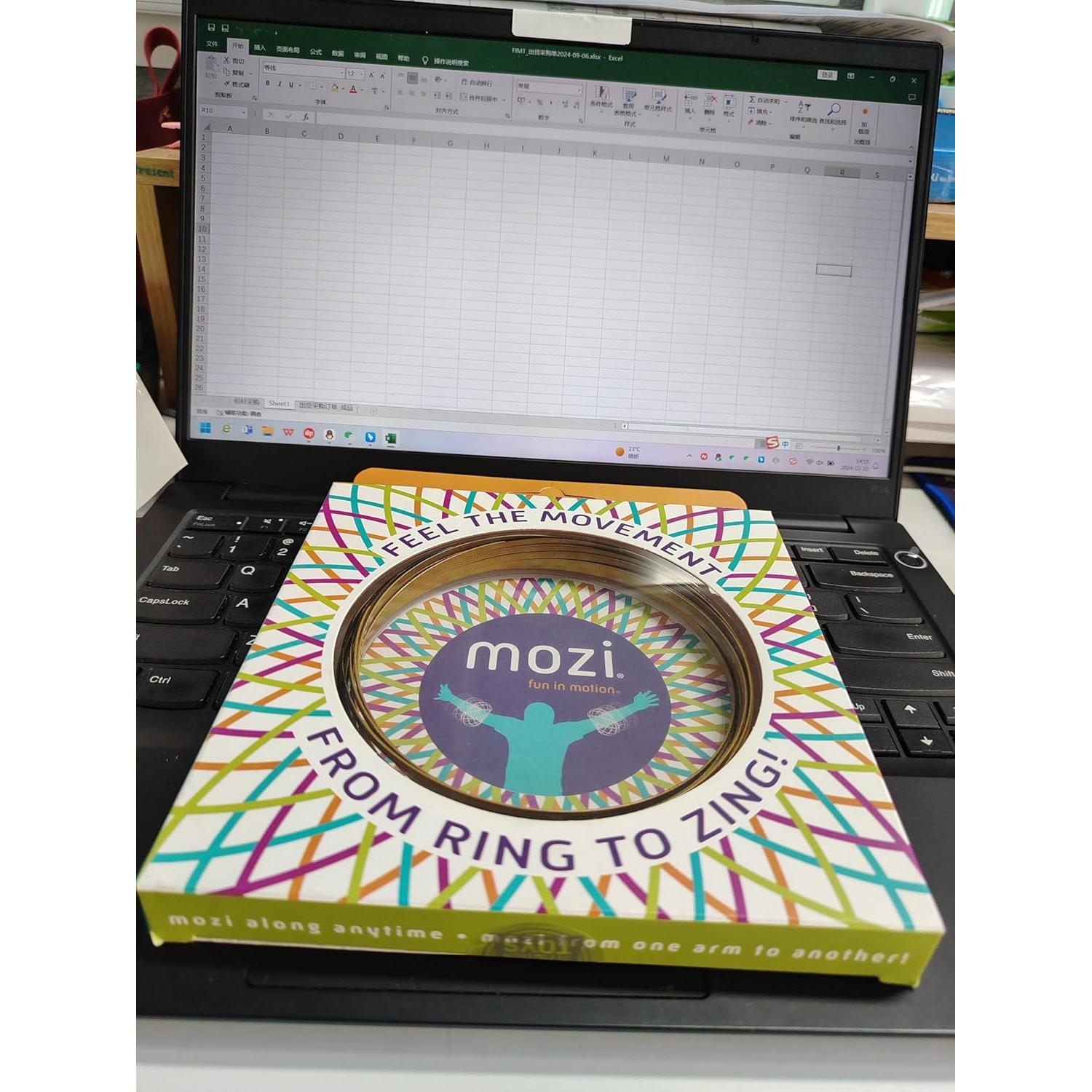 Pulsera Giratoria Mozi - Juguete Espiral 3D para Niños y Adultos