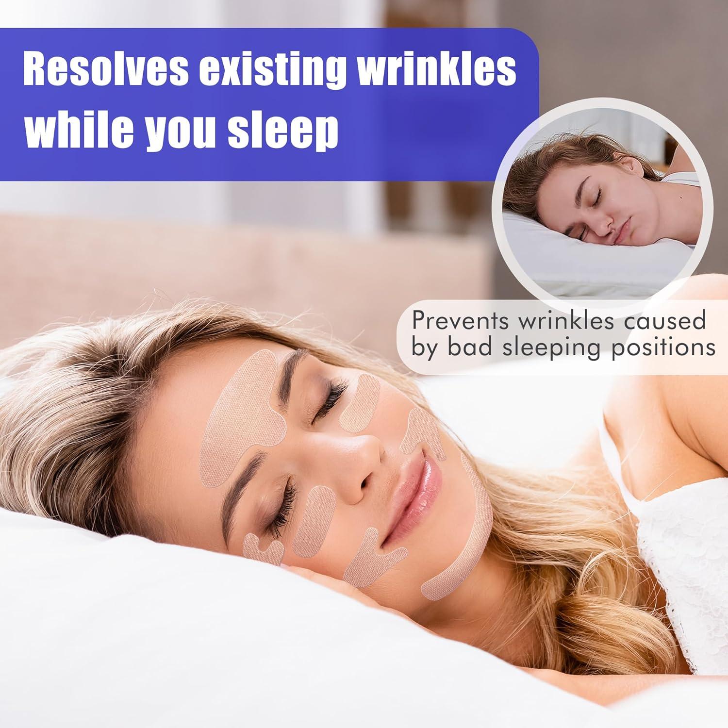 Parche Antienvejecimiento Titaya 160 PCS Cinta Facial Suave