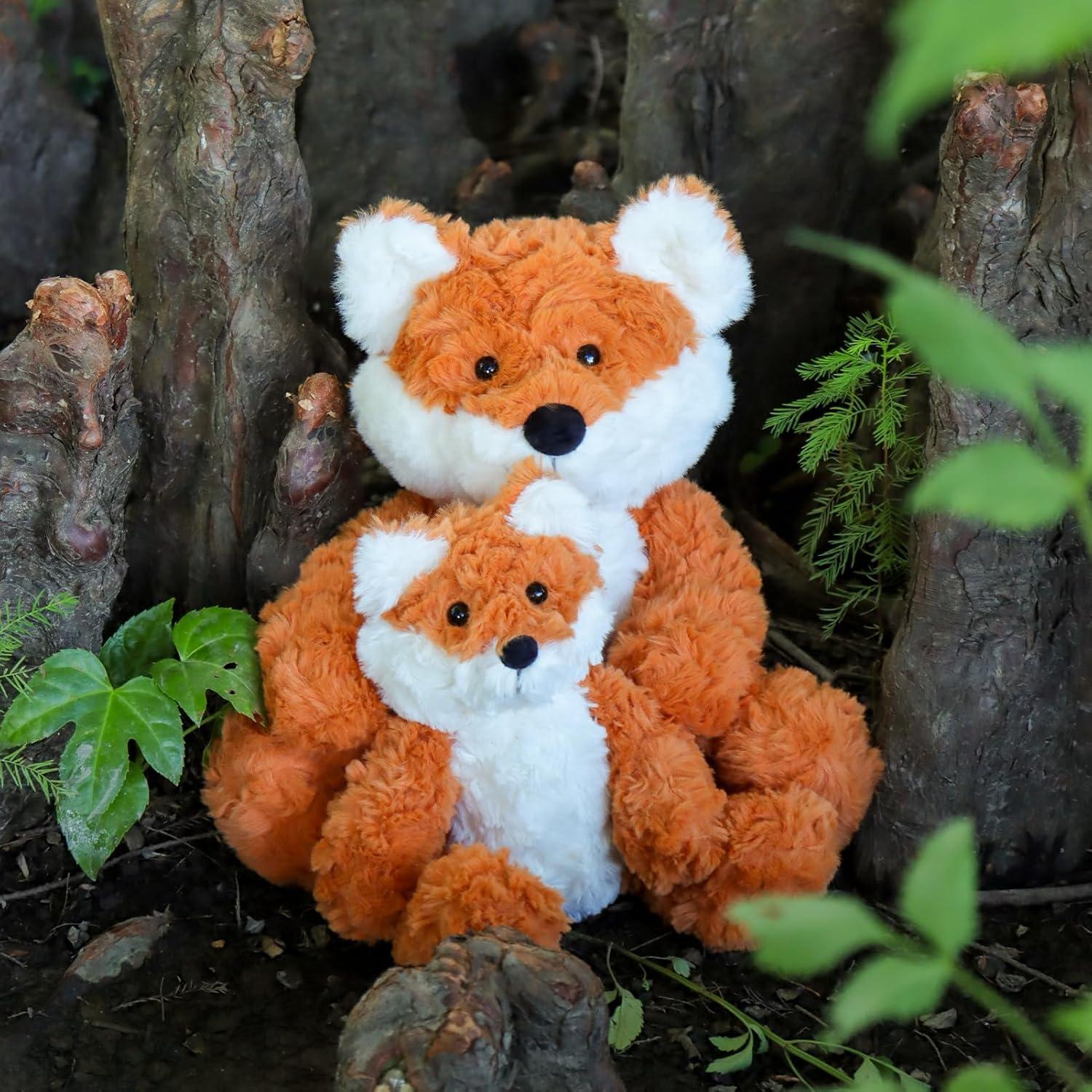 Zorro de Peluche Amarillo Apricot Lamb 20 cm Suave y Abrazable