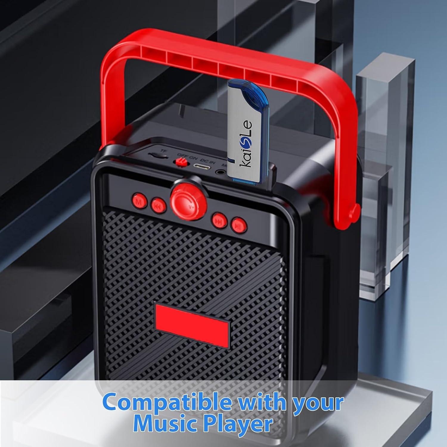 Unidad Flash USB 64GB KAISLE Portátil con Llavero Azul