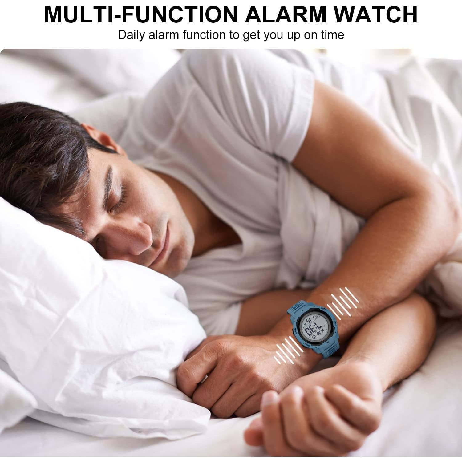 Reloj Digital Deportivo Golden Hour GH-1315 Impermeable