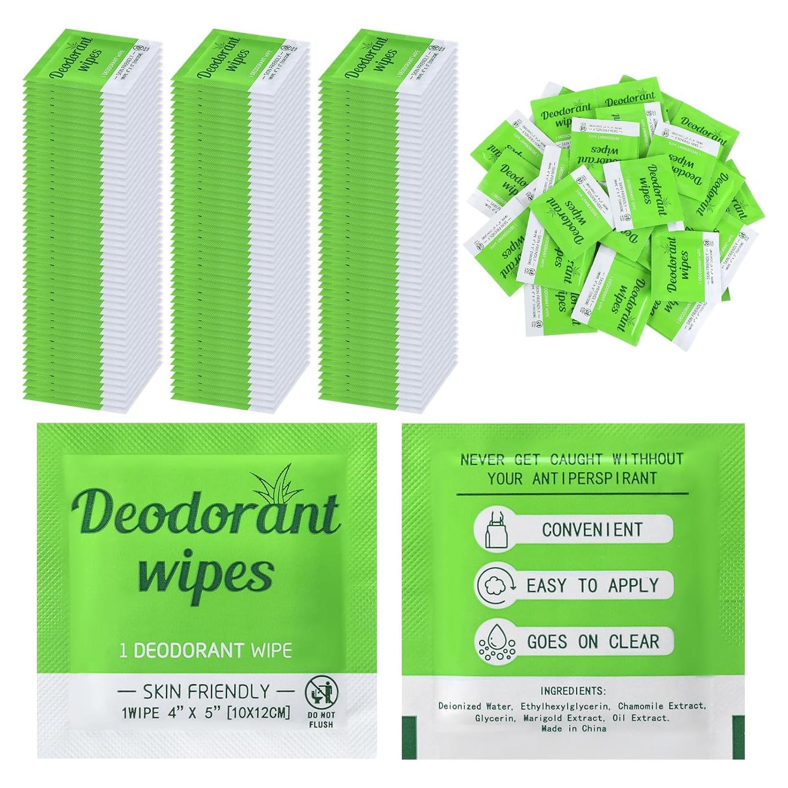 Toallitas Desodorantes Timgle 100 Pcs Aloe Vera Viaje