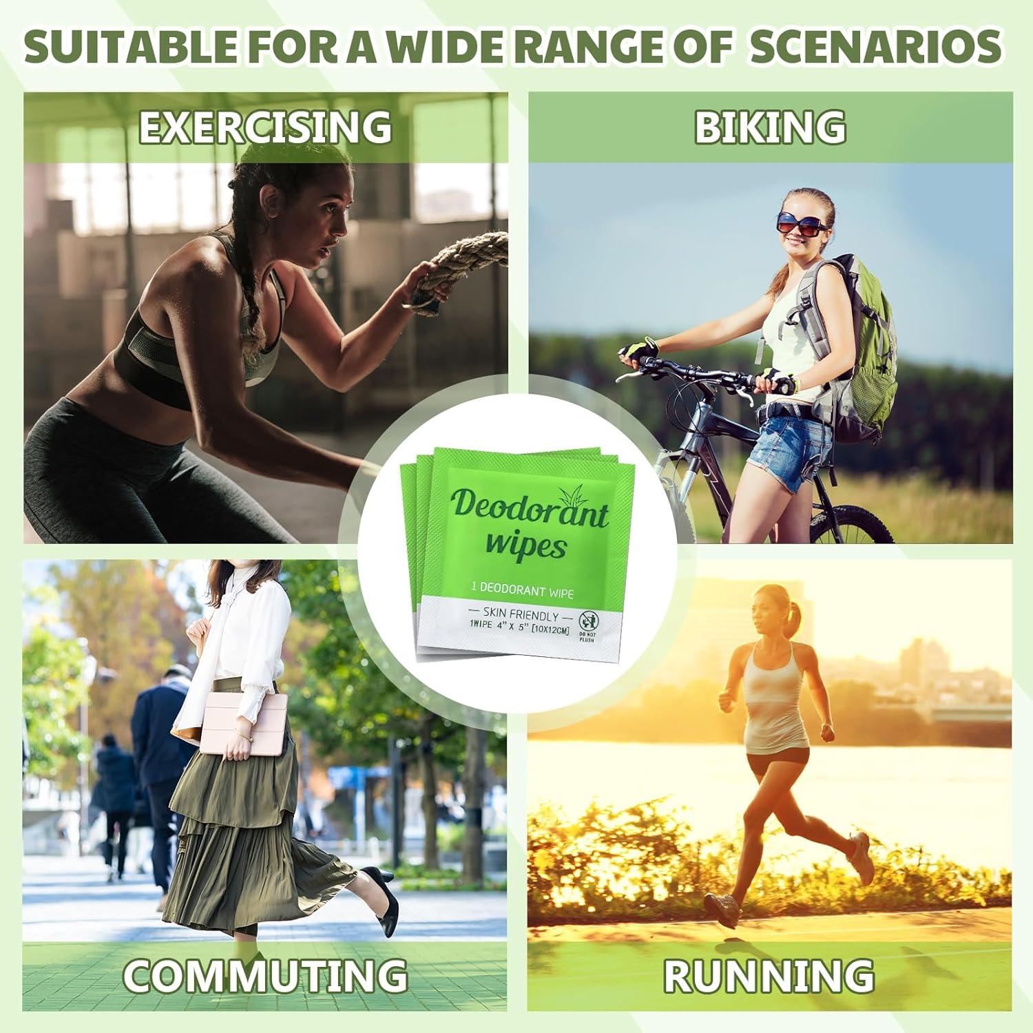 Toallitas Desodorantes Timgle 100 Pcs Aloe Vera Viaje