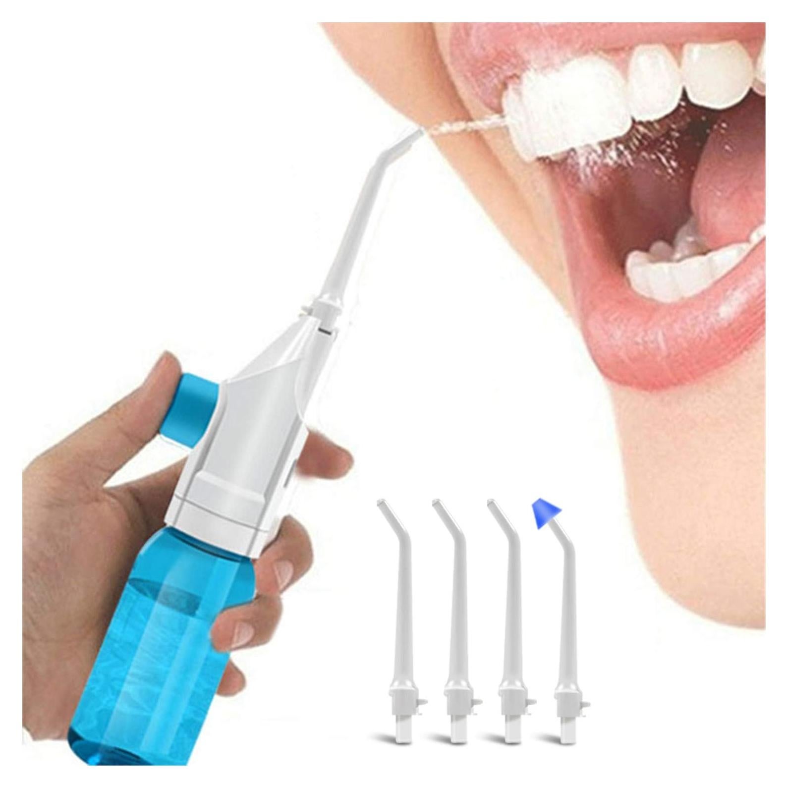 Irrigador Oral Portátil LM BODYCARE con 4 Boquillas 360°