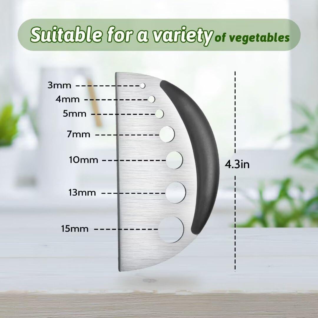 Tijeras de Hierbas ShangTianFeng con 5 Cuchillas y Funda