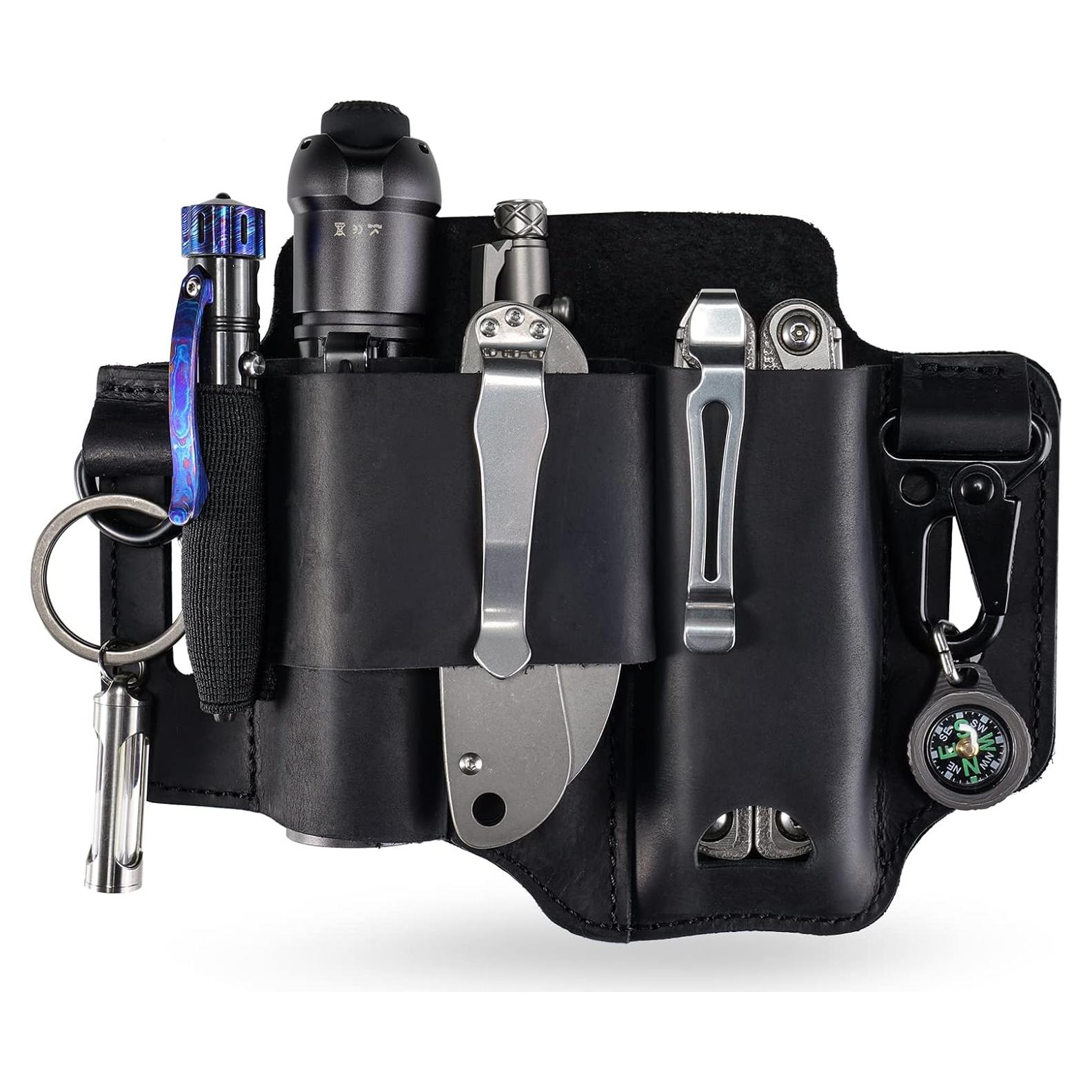 Funda de Cuero EDC ST1 para Multiherramientas Leatherman