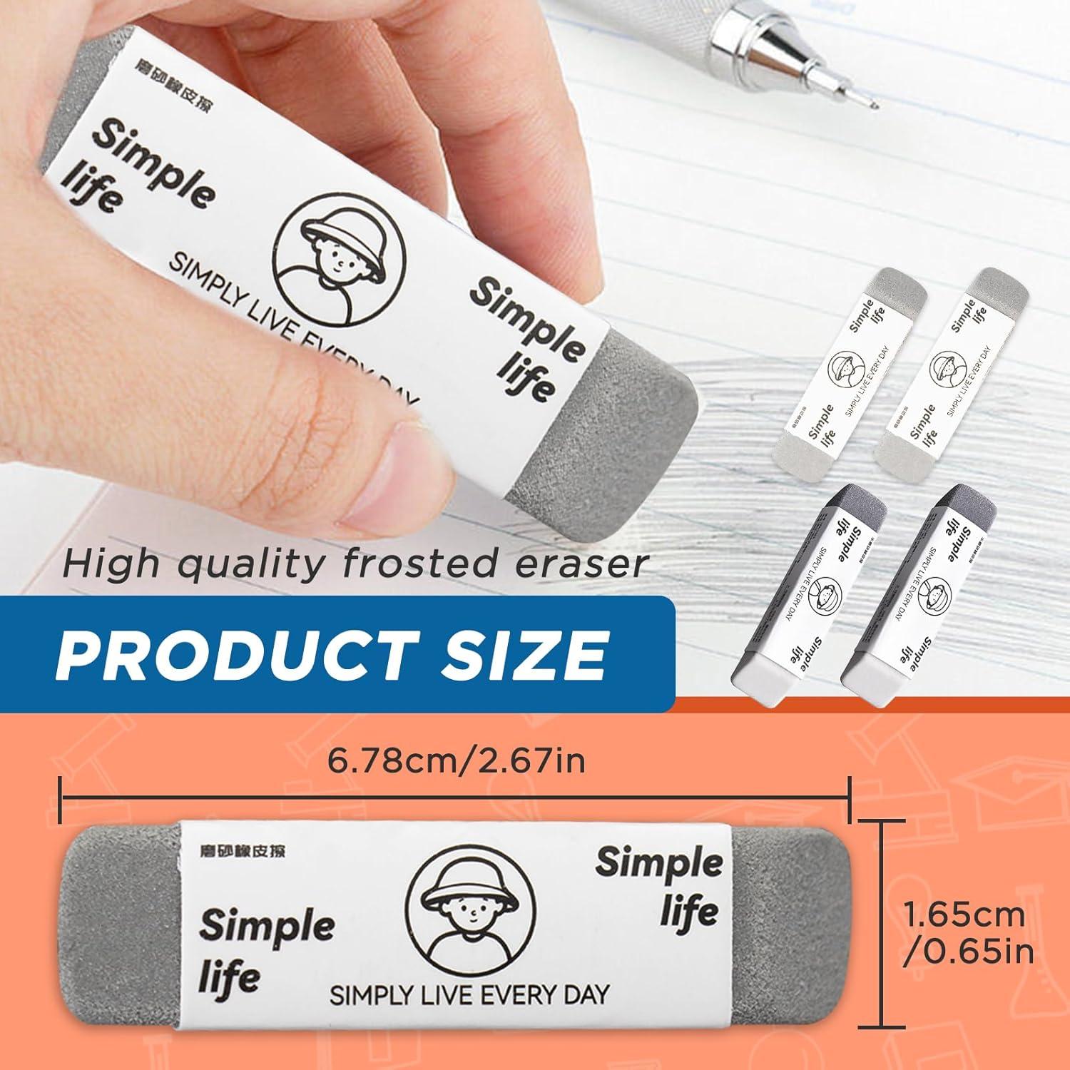 Paquete de 4 Gomas de Arena Foycow para Lápiz y Tinta