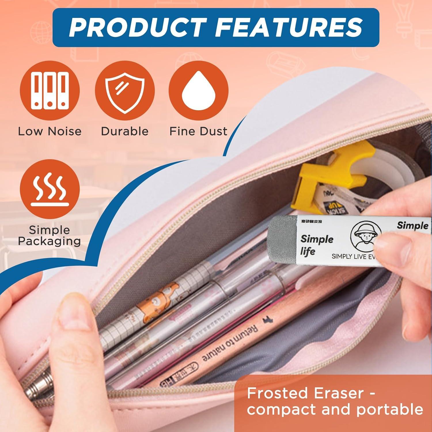 Paquete de 4 Gomas de Arena Foycow para Lápiz y Tinta