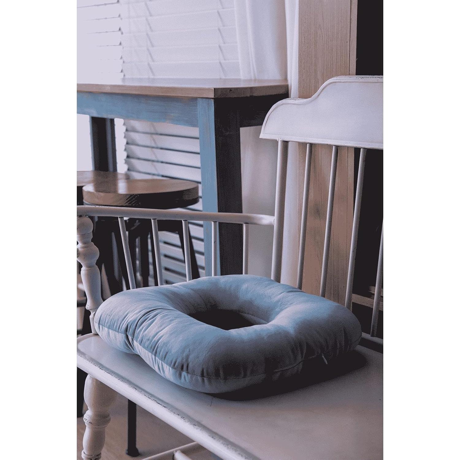 Almohada en forma de dona Hshbxd para dolor de coxis 40x40 cm