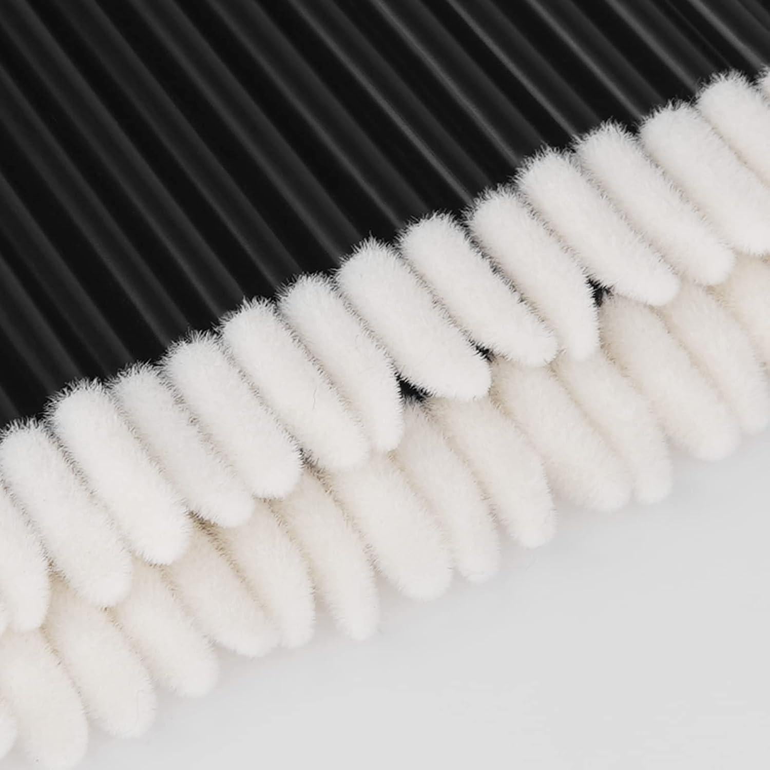 500 Aplicadores de Labios Desechables Vaincre - Brochas Negras