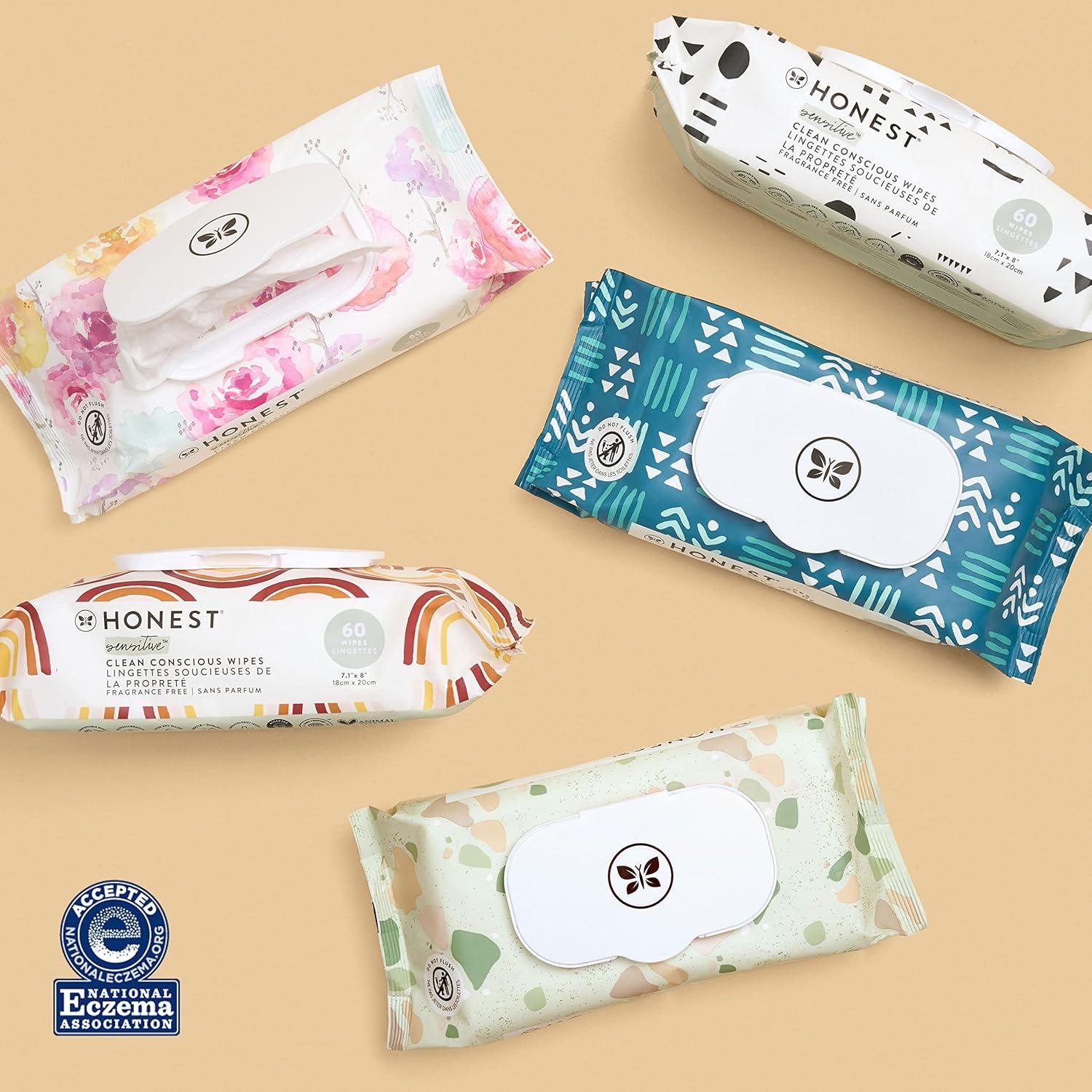 Pañales Compostables The Honest Company 60 Unidades Hipoalergénicos