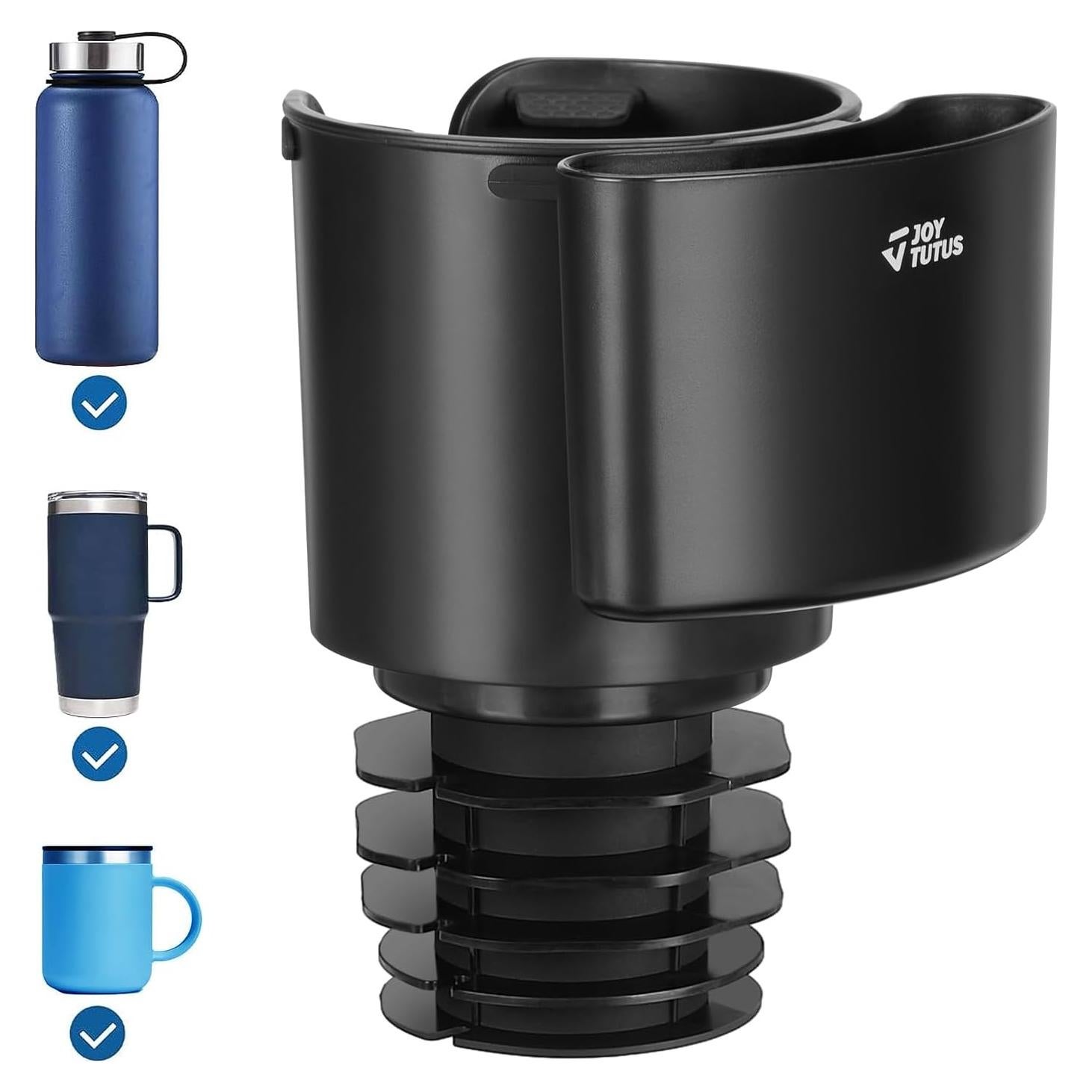 Extensor de Soporte para Tazas JOYTUTUS Negro Universal 2 en 1