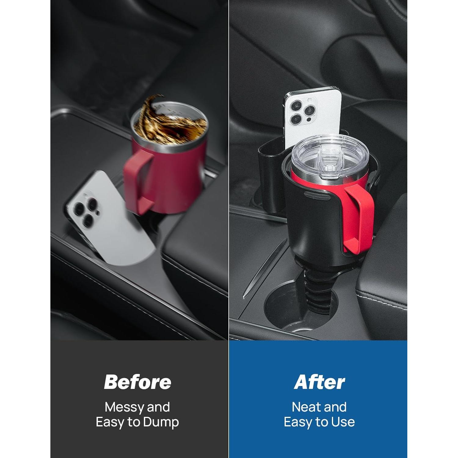 Extensor de Soporte para Tazas JOYTUTUS Negro Universal 2 en 1