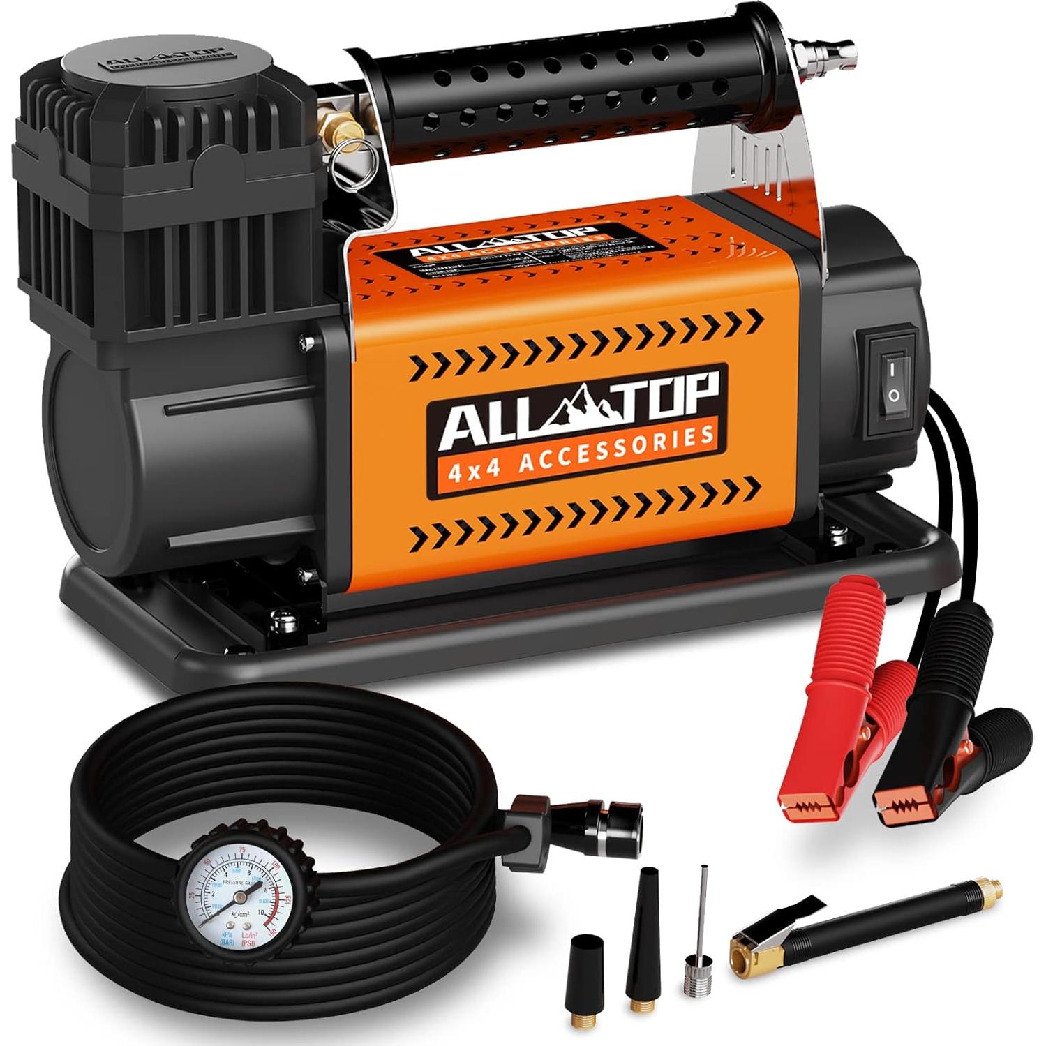 Compresor de Aire Portátil ALL-TOP 12V 7.06 CFM 150 PSI