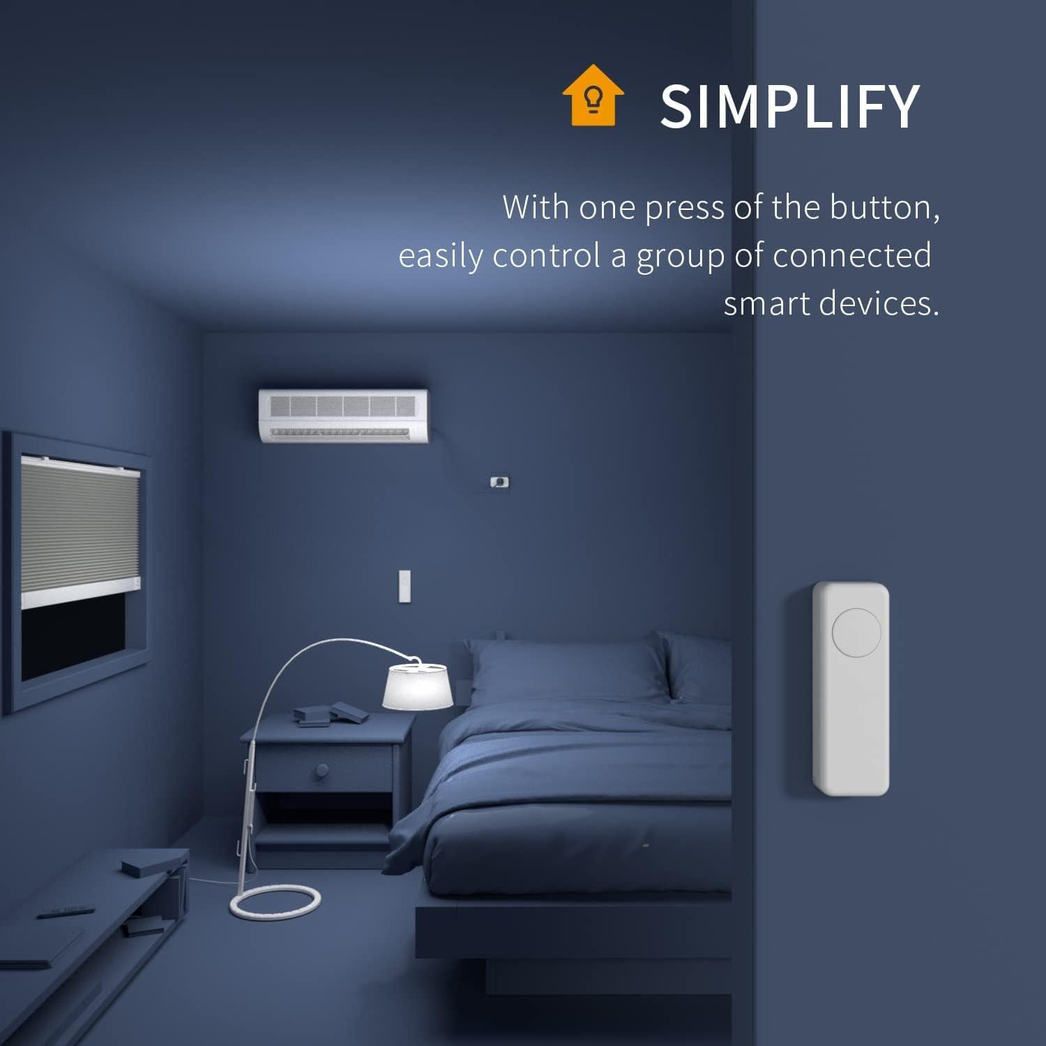 Botón Inteligente ZigBee ThirdReality Paquete de 4 Control Remoto