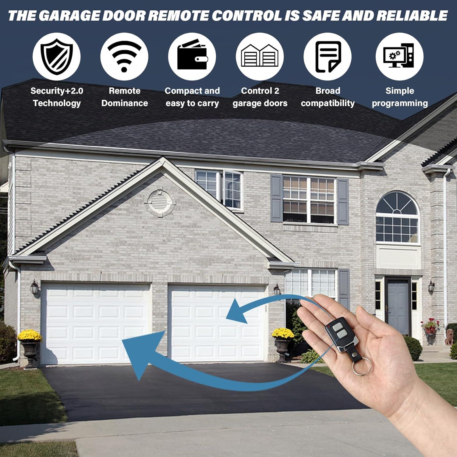 Control Remoto Universal para Puerta de Garaje LiftMaster 891LM