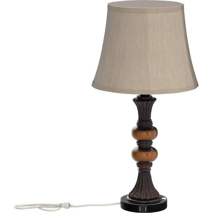 Juego de 2 Lámparas de Mesa PARTPHONER Táctil 68.58 cm Bronce