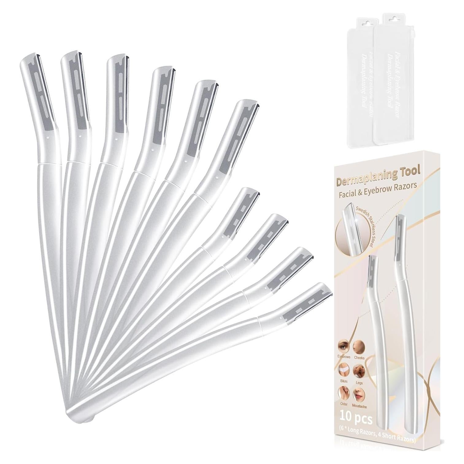 Rasuradora Dermaplane BULIMICA para Mujeres 10 Piezas