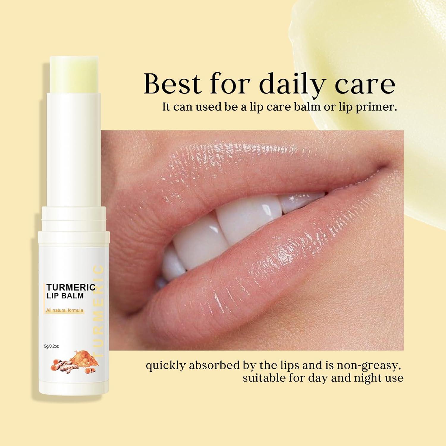 Kit de Tratamiento Labial FREEORR con Cúrcuma - Exfoliante y Bálsamo