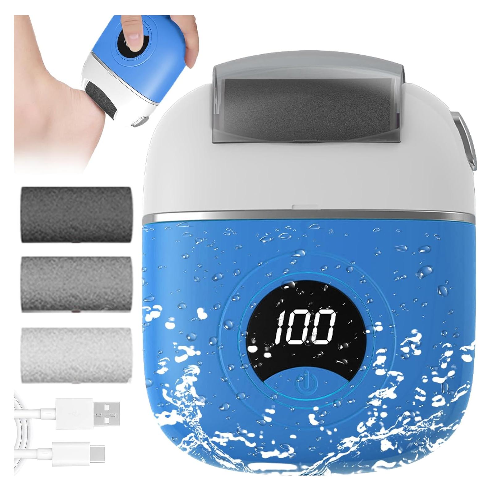 Removedor de Callos Eléctrico YOUSHEME DDMCS Azul con Pantalla LCD