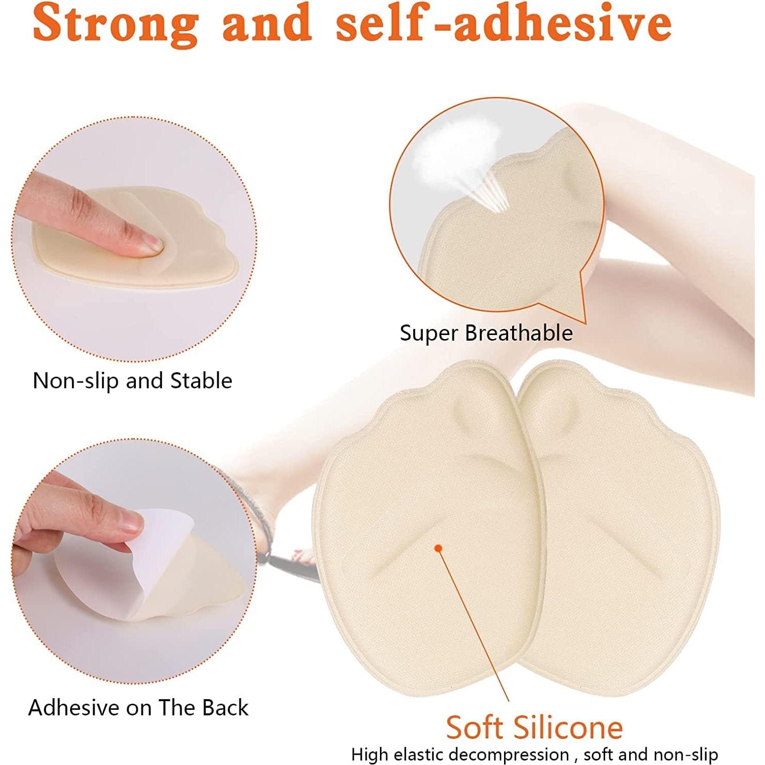 18 Pairs Relleno para Zapatos Tacón Alto Hokoad - Almohadillas Antideslizantes