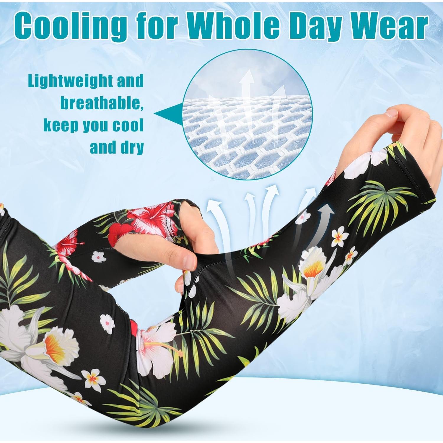 Mangas de Jardinería Bebila para Mujeres UV 50+ Color Negro