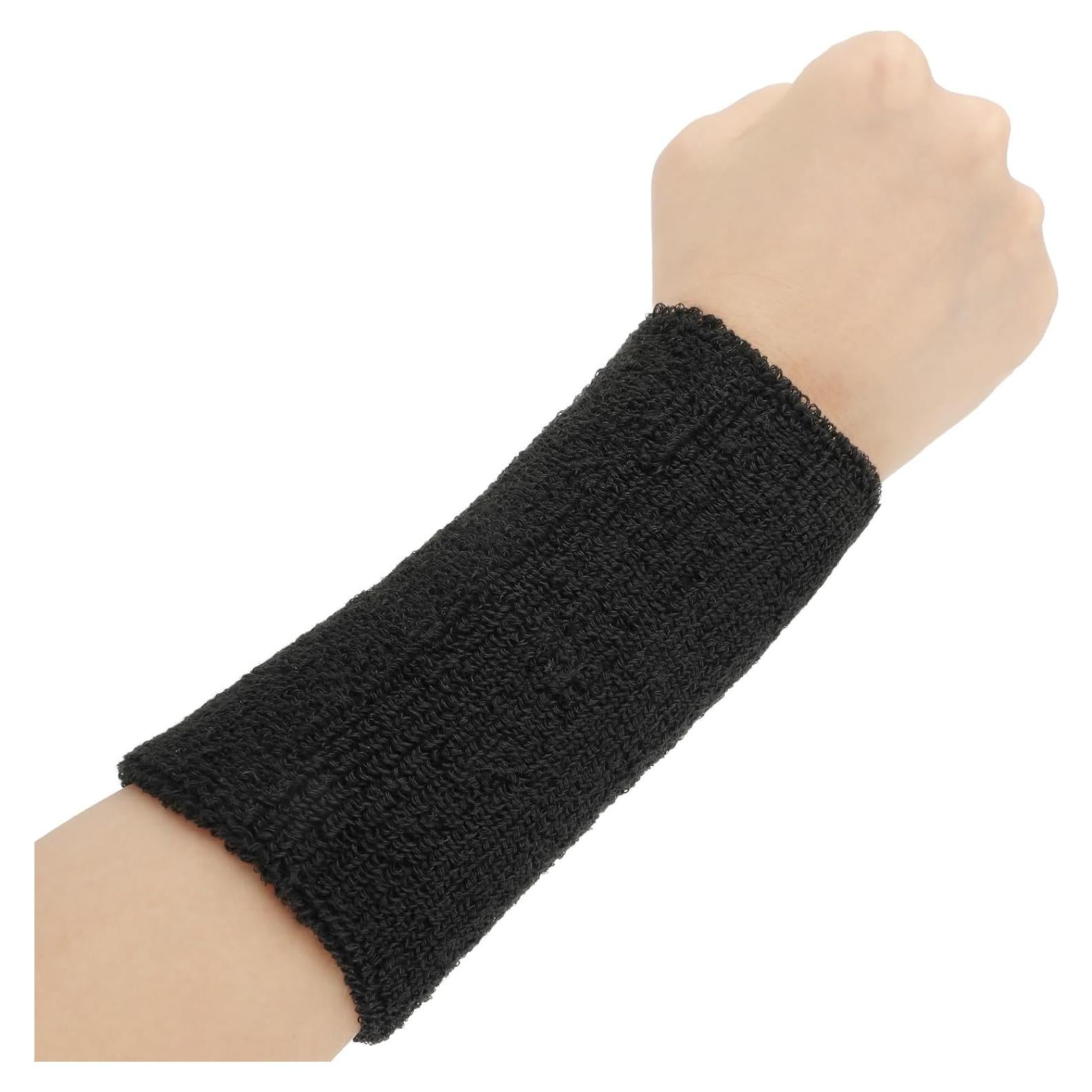 Muñequera Elástica COMNICO para Sudor - 15x7 cm - Negro