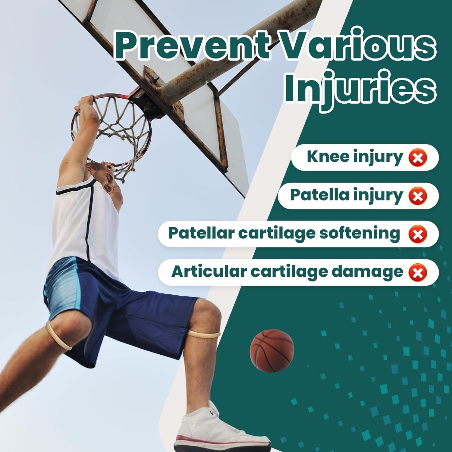 Banda de Rodilla Aolabela 2PCS para Tendón Patelar Alivio Dolor