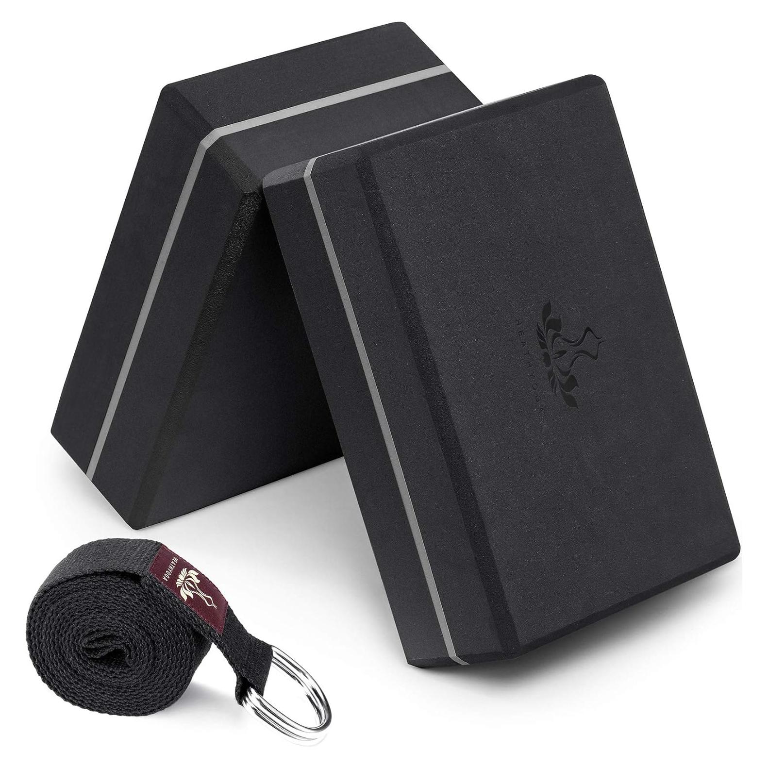 Bloques de Yoga Heathyoga 2 Piezas EVA Antideslizantes