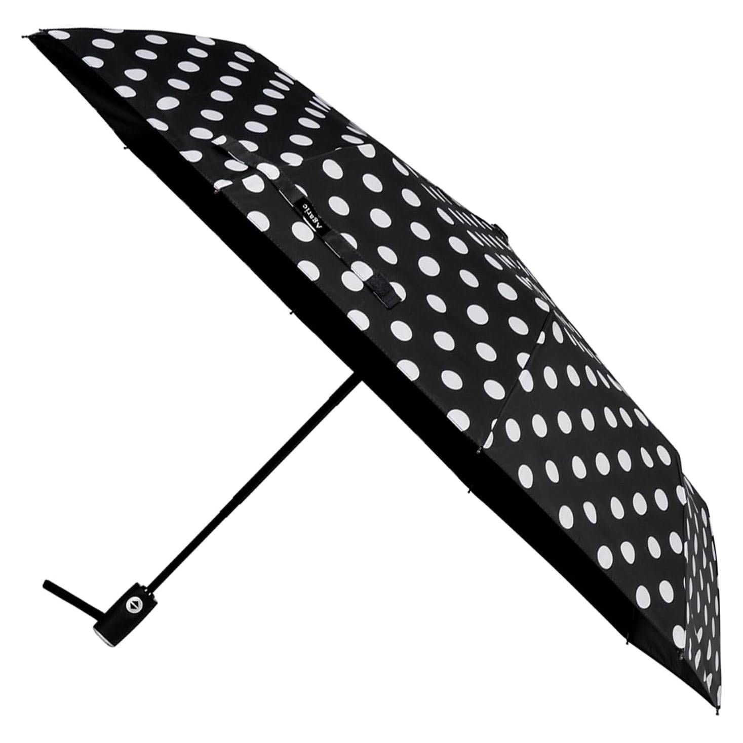 Paraguas de Viaje Grande Agaric Bonito con Lunares 116.84 cm