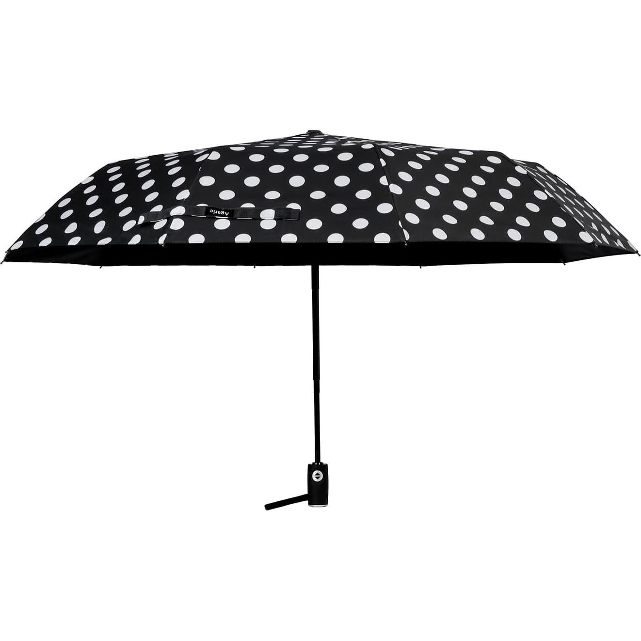 Paraguas de Viaje Grande Agaric Bonito con Lunares 116.84 cm