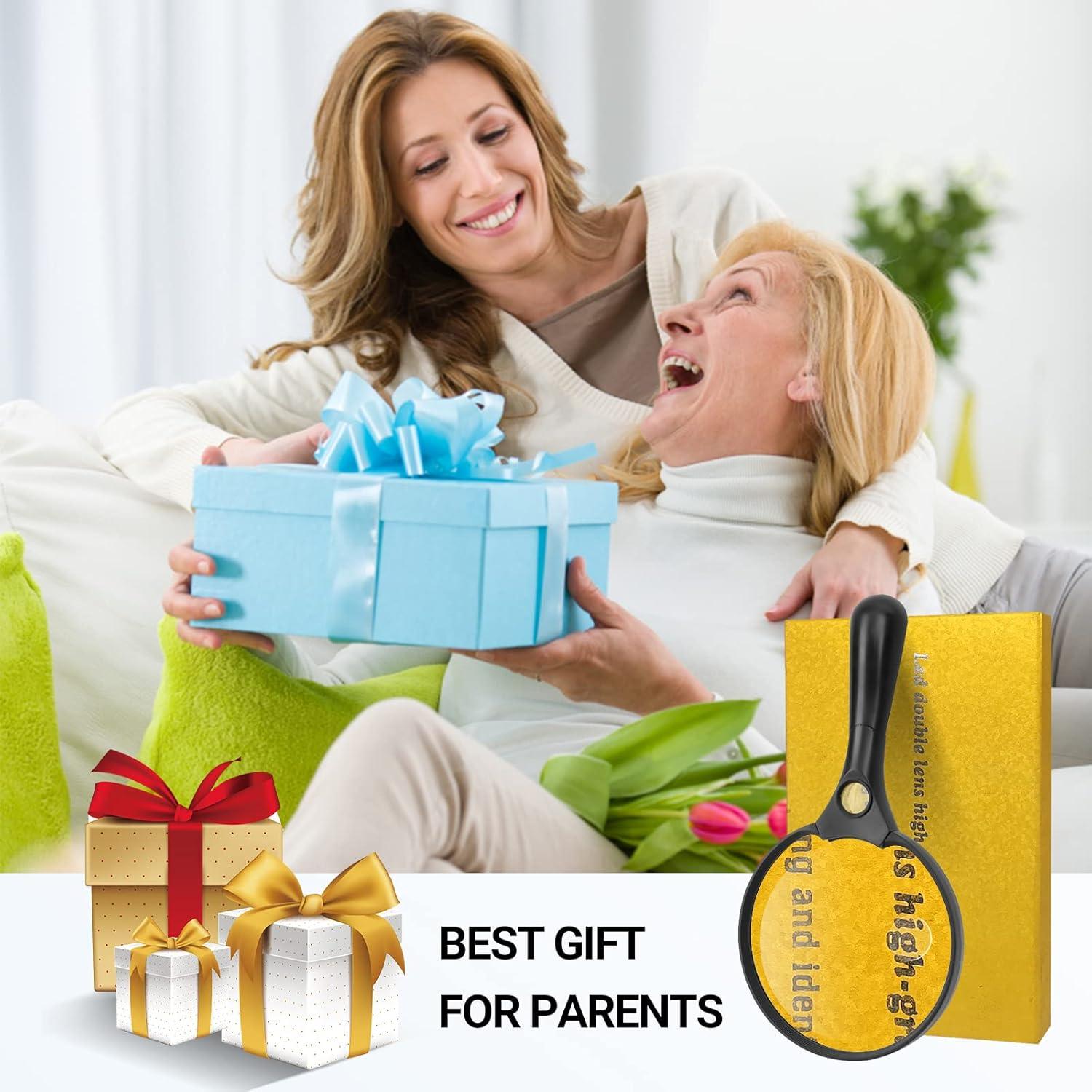 Lupa Grande FoCevN con Luz LED 40x - Lente Acrílico