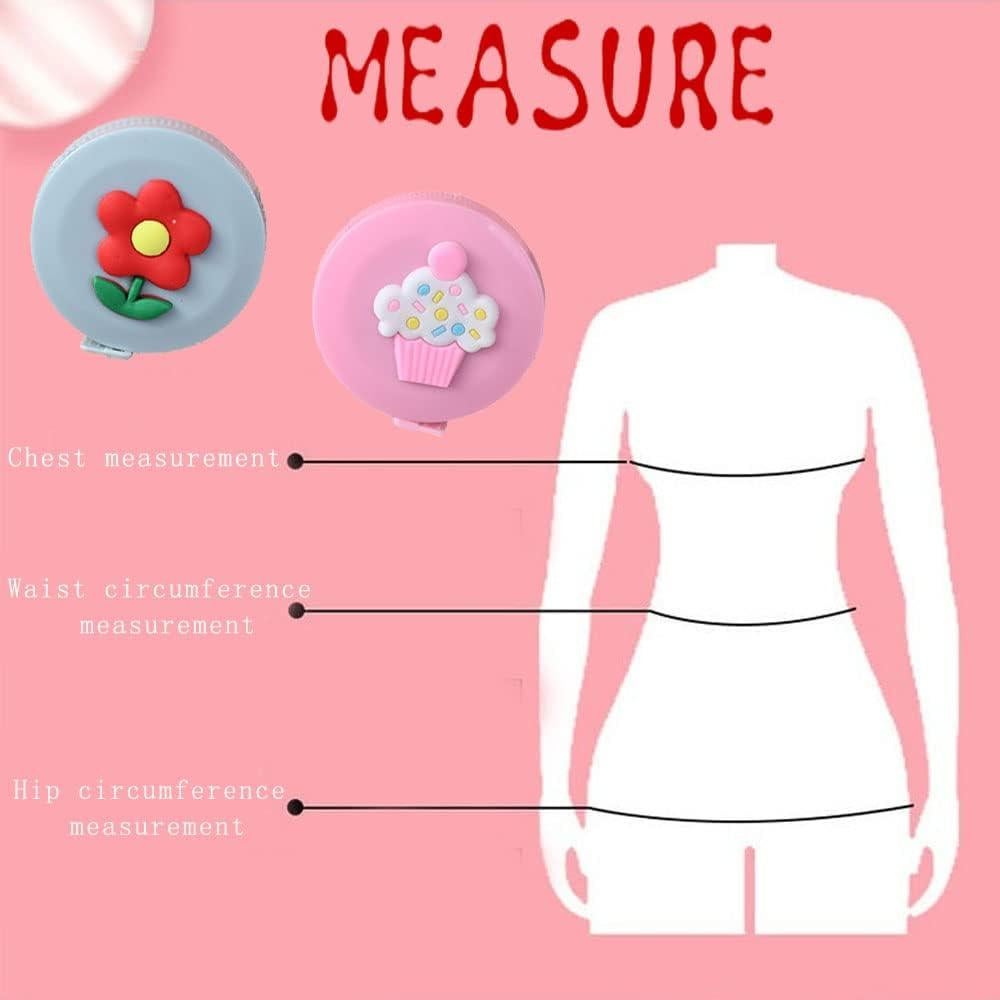 Cinta Métrica Retráctil ELANE - 9 Unidades Coloridas para Medición