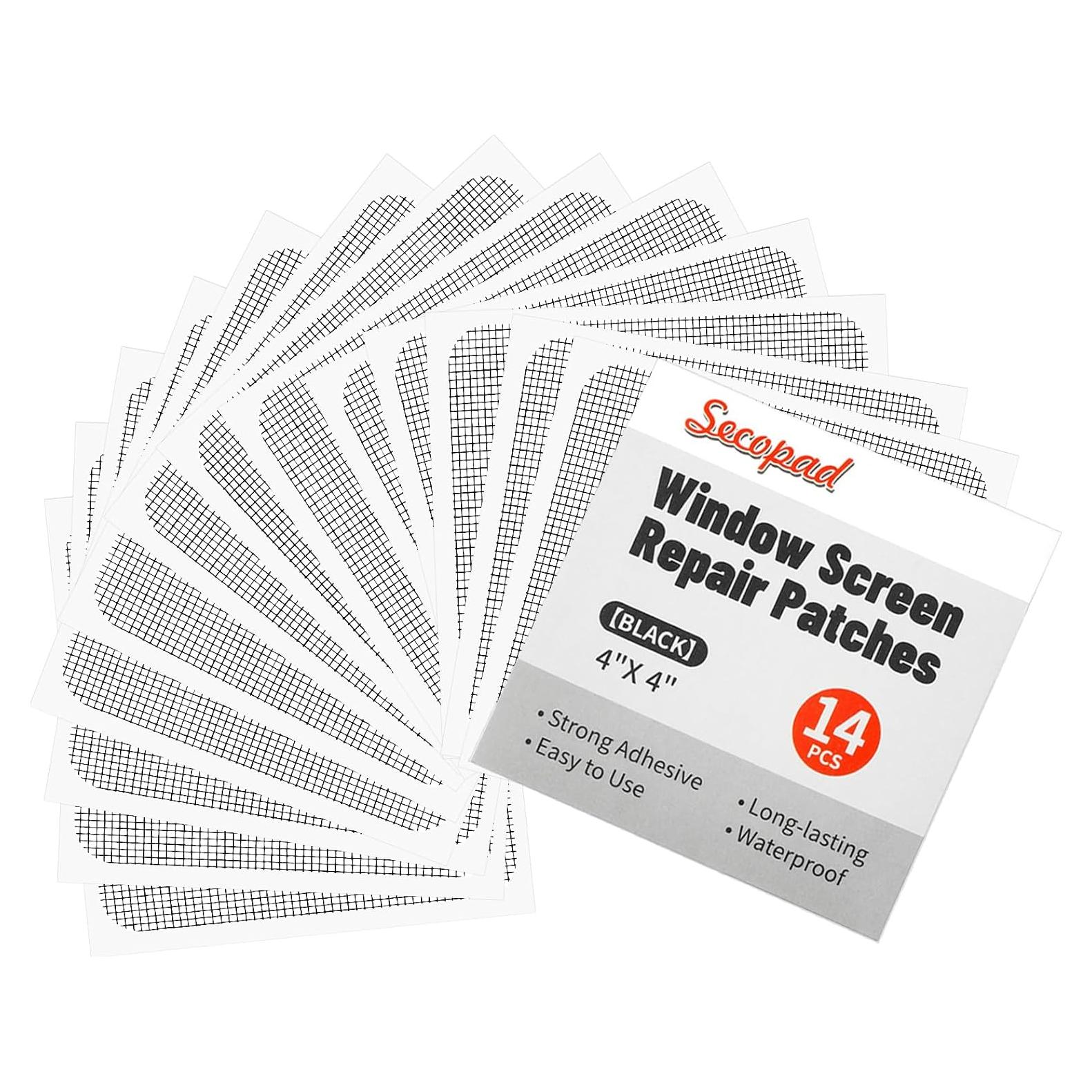 Kit de Reparación de Pantallas Secopad 14 Piezas 10.16 cm Negro