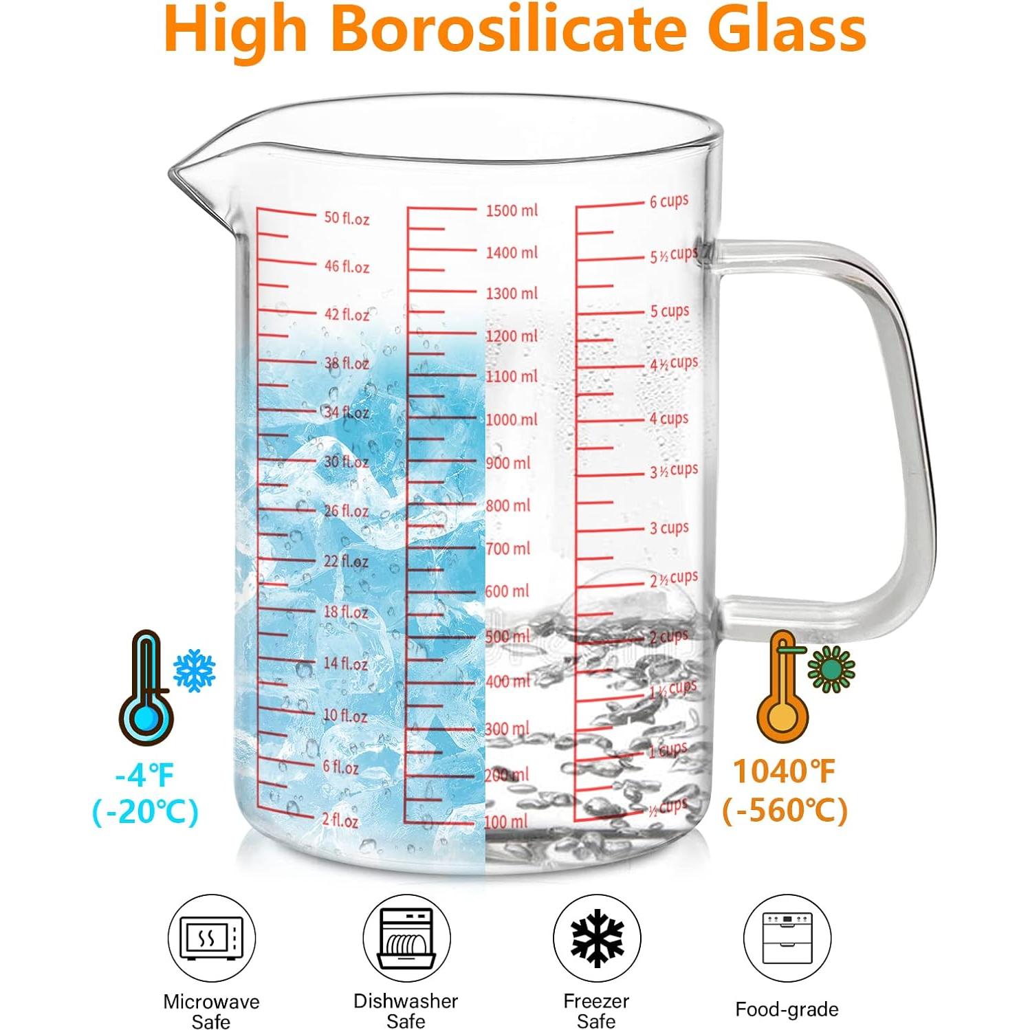 Contenedor de Grasa de Tocino Luvan 1.5L Vidrio con Colador