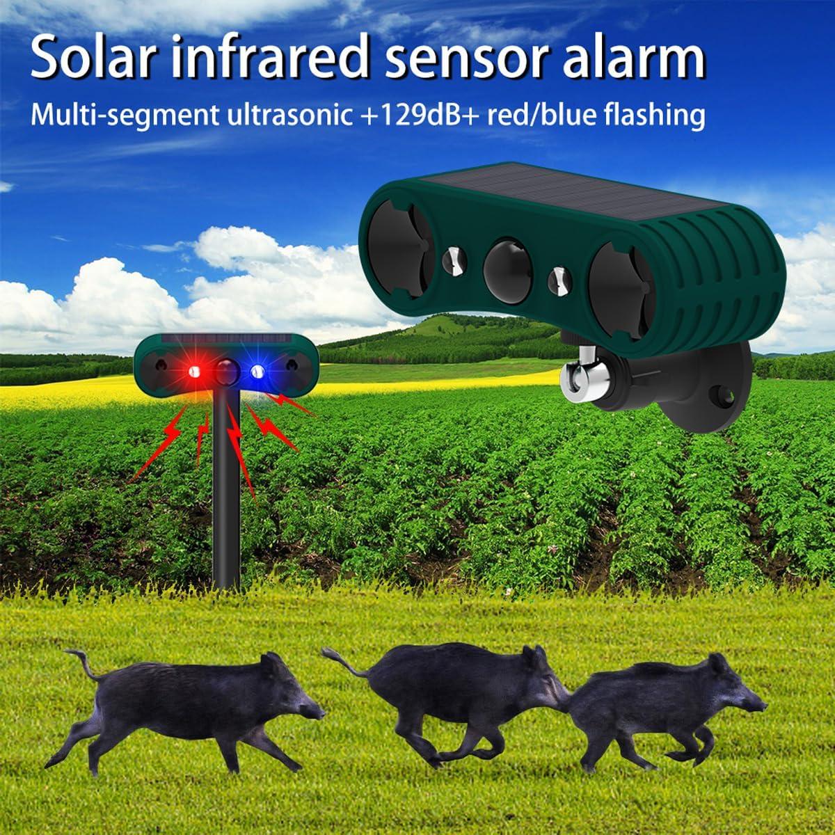 Alarma de Movimiento Solar ROYELLE MS-02 130dB con Luz Estroboscópica