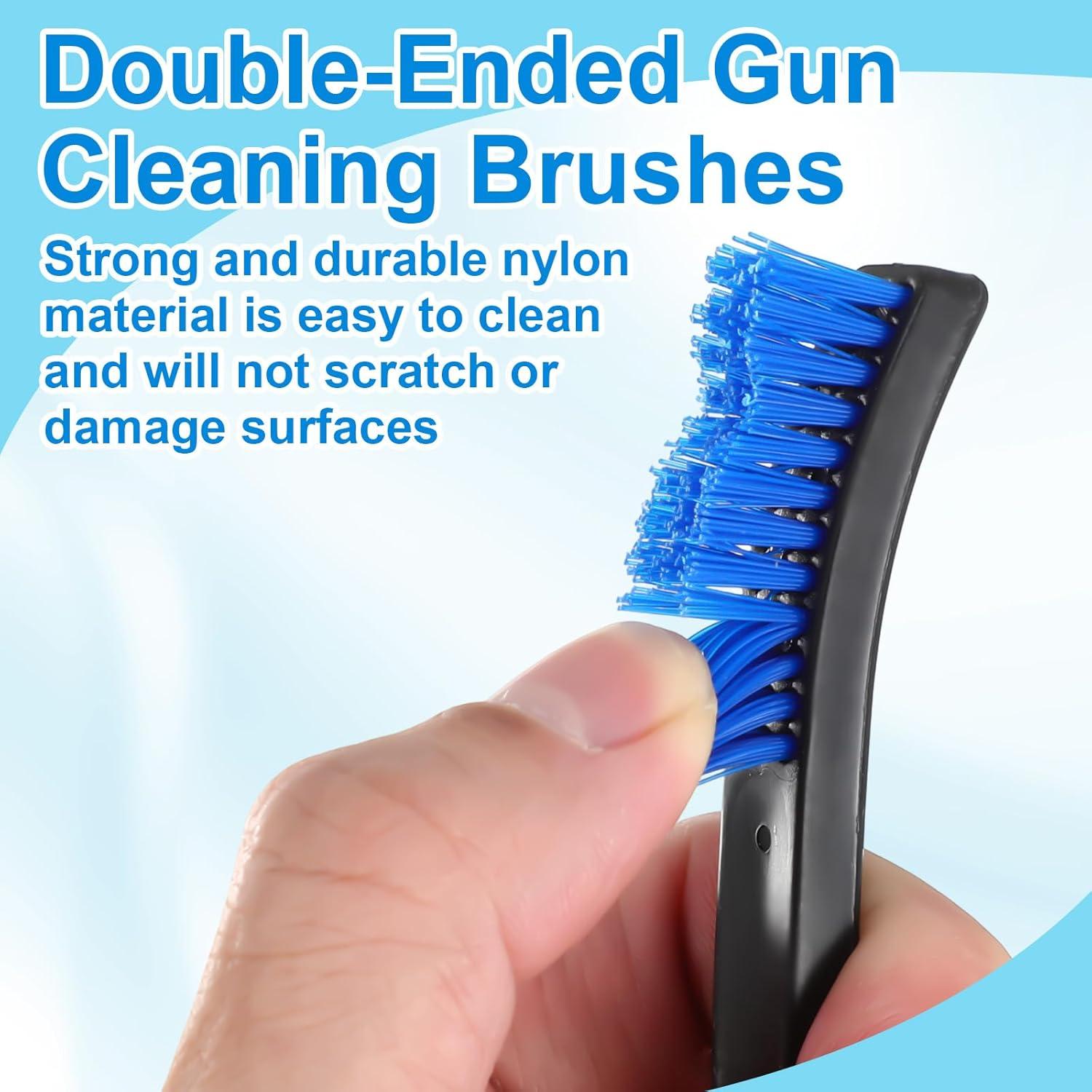 20 Cepillos de Limpieza Doble Extremo Boao 17.78 cm Nylon