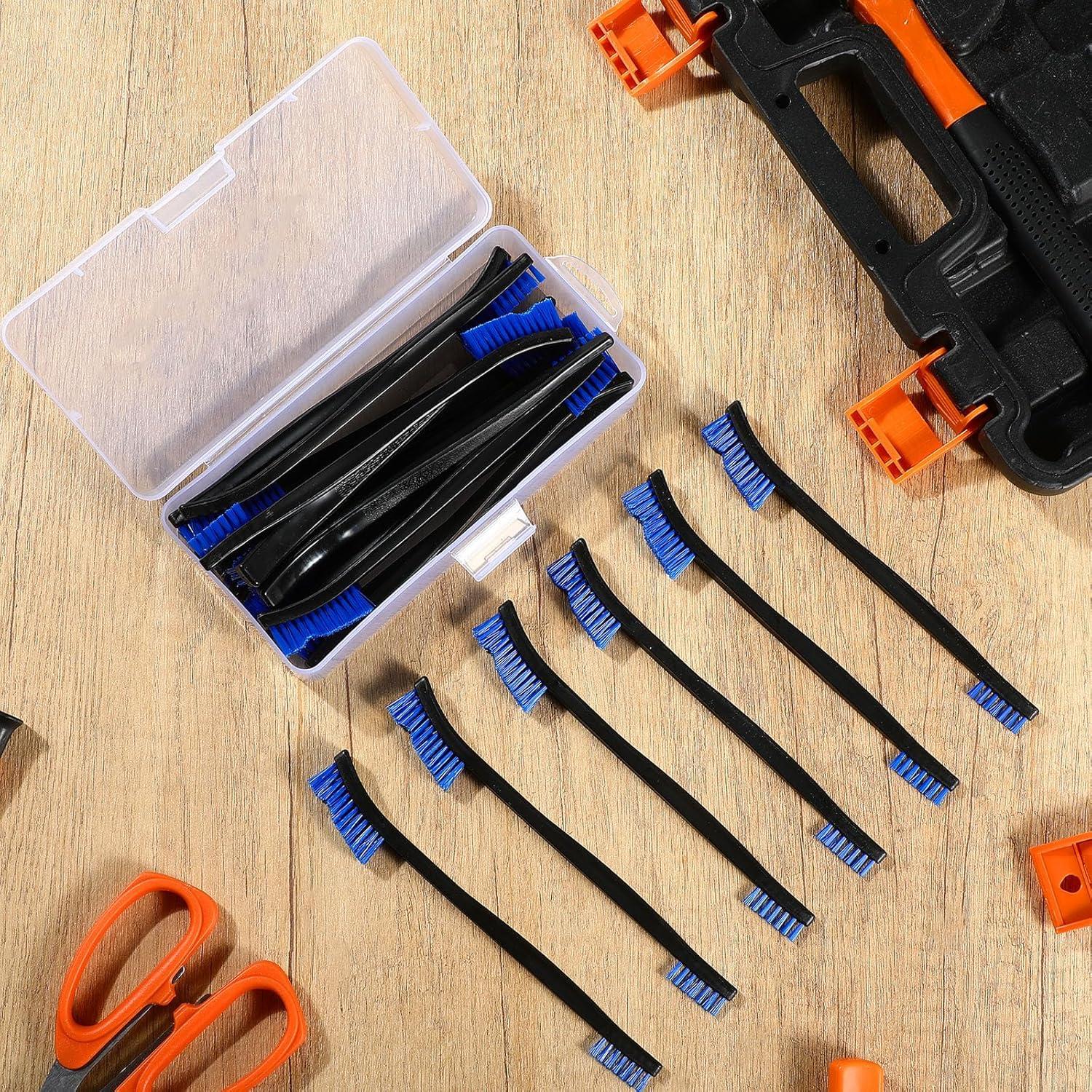 20 Cepillos de Limpieza Doble Extremo Boao 17.78 cm Nylon