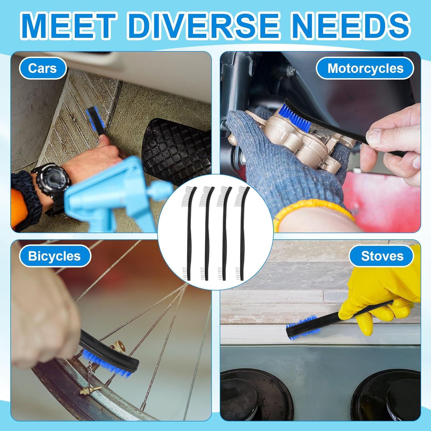 20 Cepillos de Limpieza Doble Extremo Boao 17.78 cm Nylon