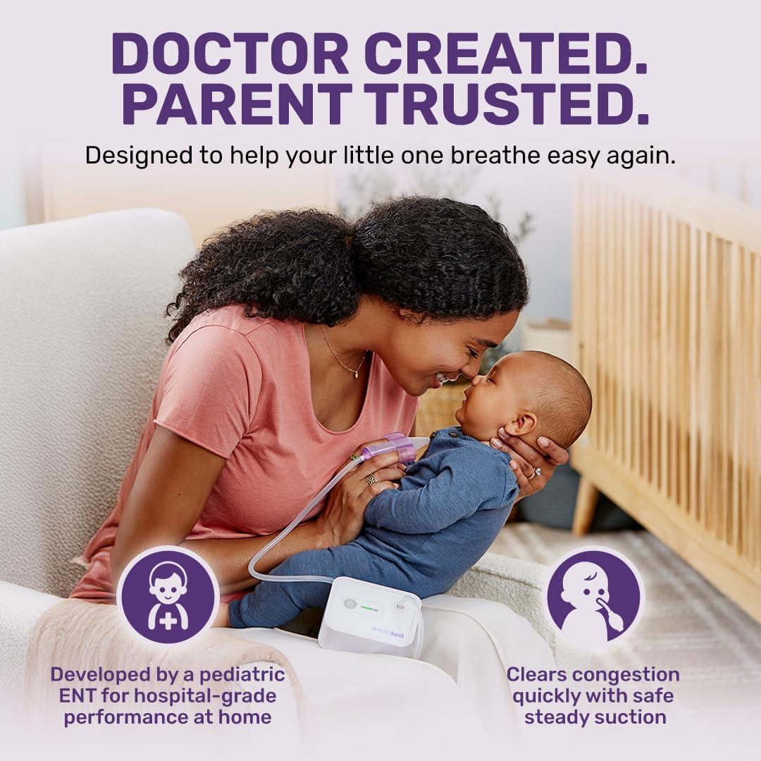 Aspirador Nasal Eléctrico Dr. Noze Best NozeBot - Grado Hospitalario