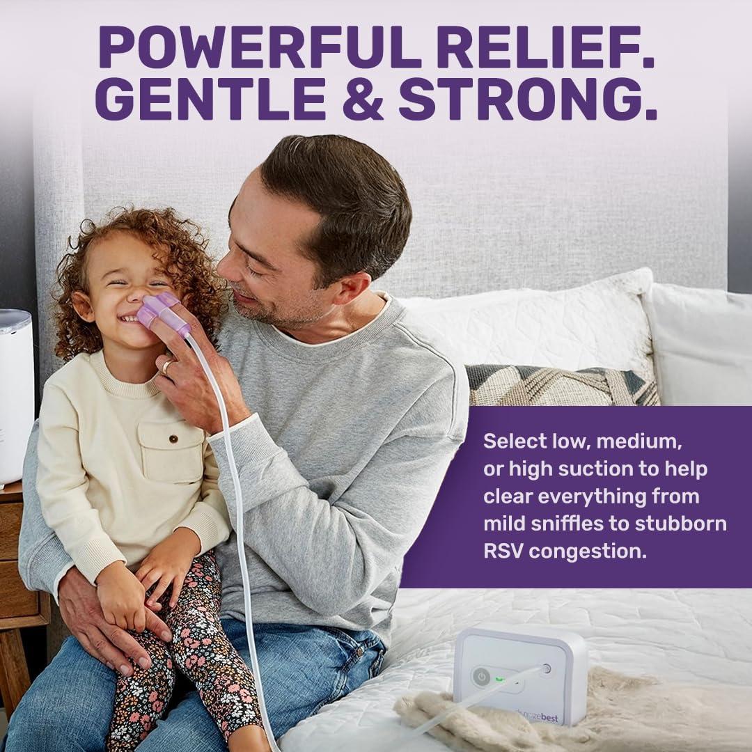 Aspirador Nasal Eléctrico Dr. Noze Best NozeBot - Grado Hospitalario