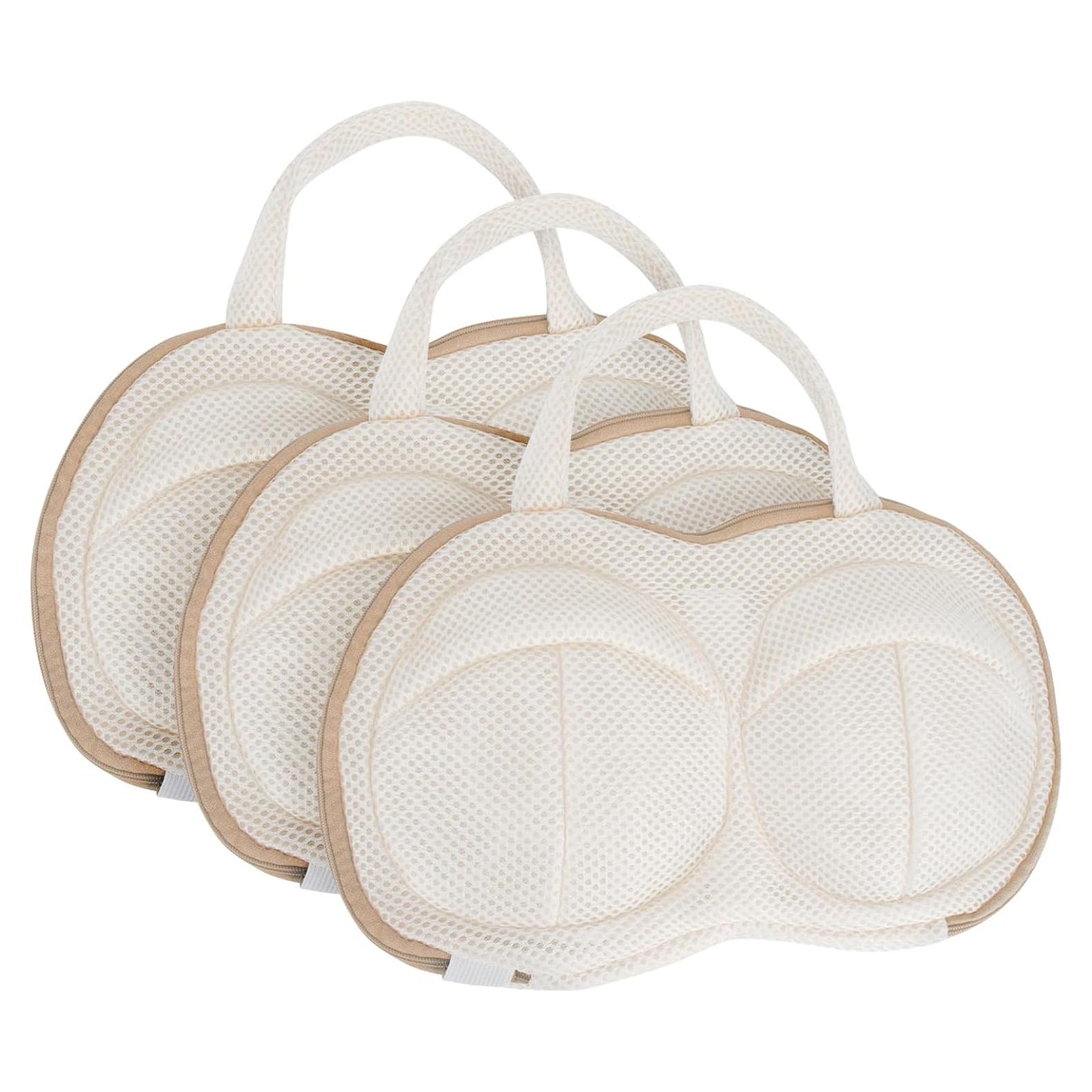 3 Bolsas de Lavado para Sujetadores DESONAUT D-E Copa Beige