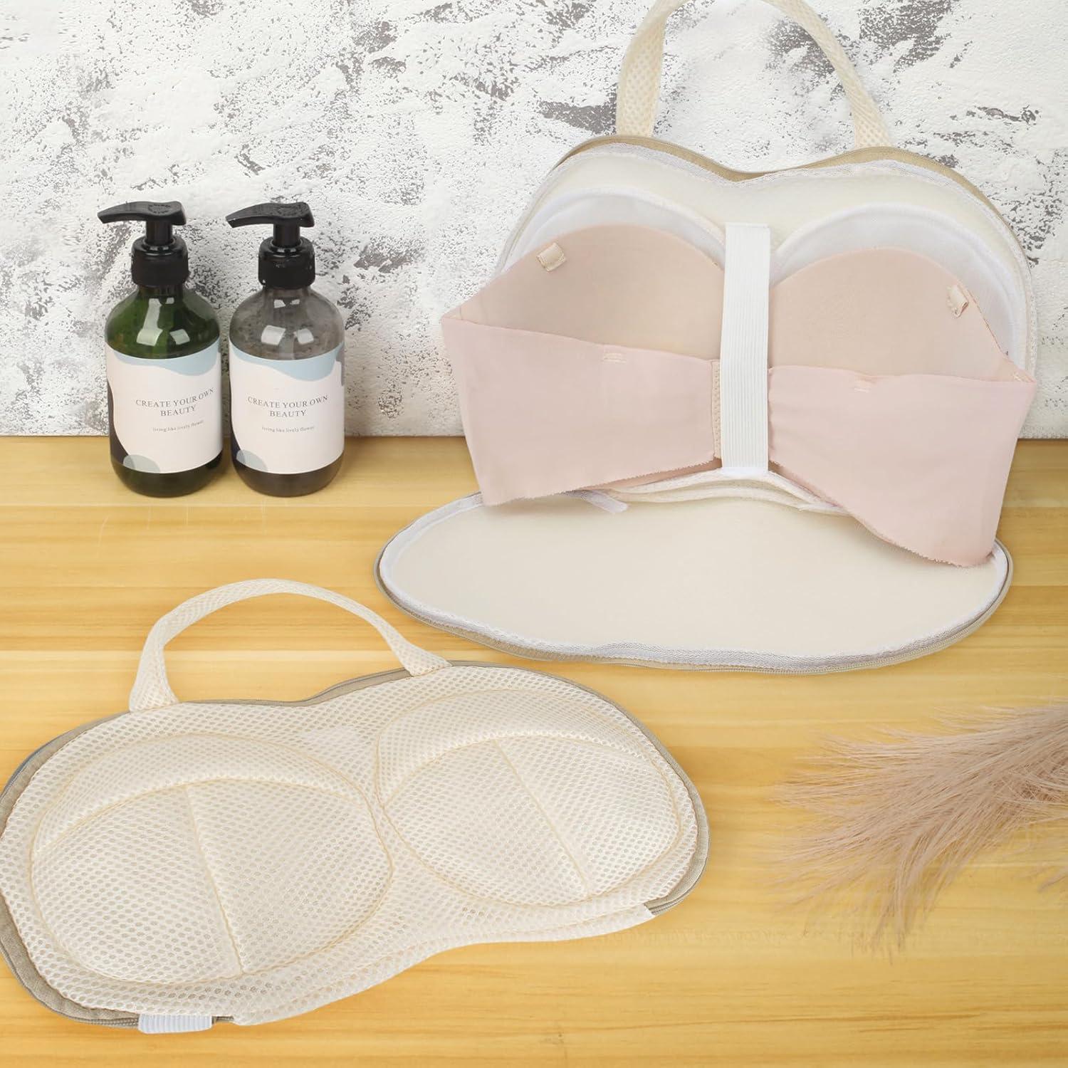 3 Bolsas de Lavado para Sujetadores DESONAUT D-E Copa Beige