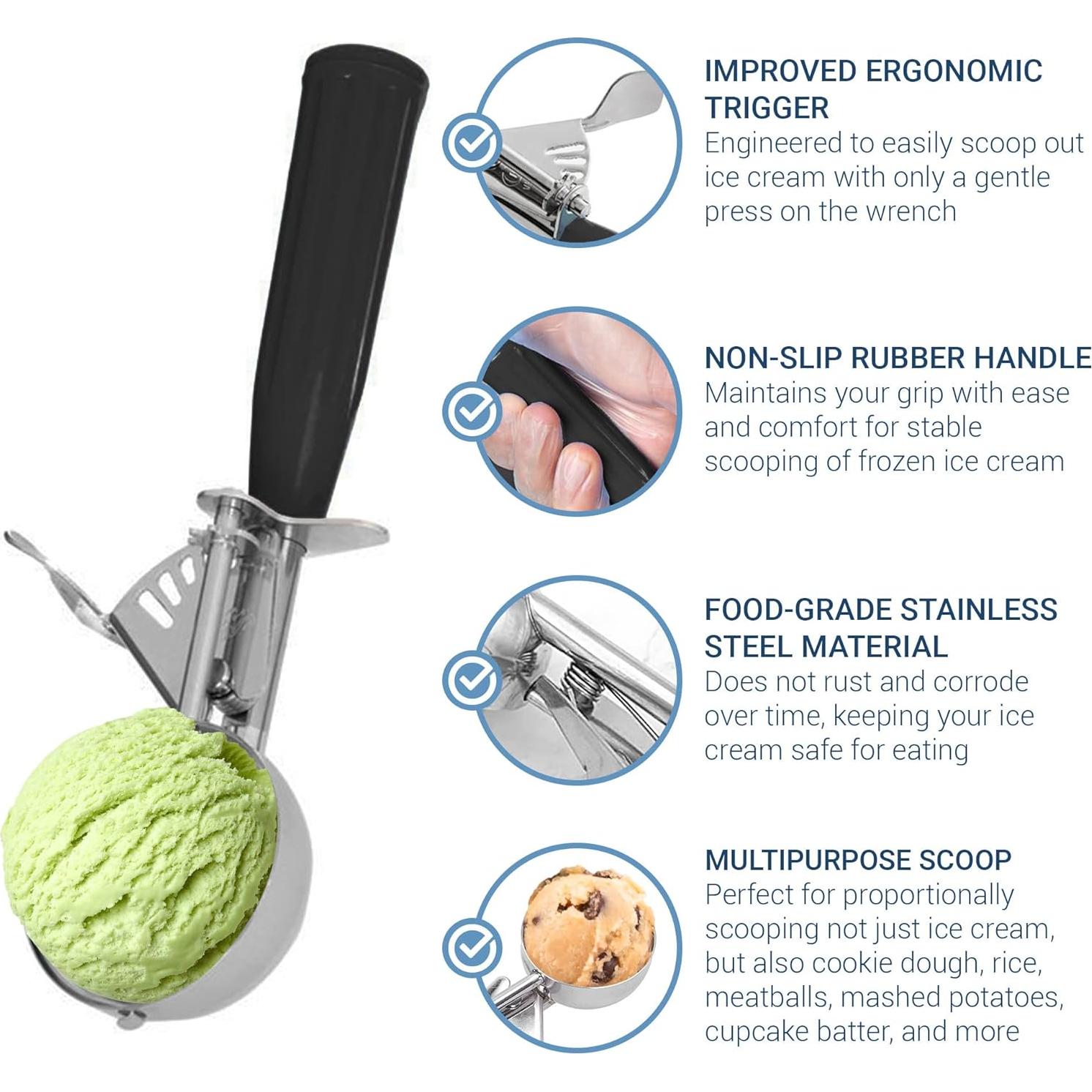 Cuchara de Disparo Meadow Lane #24 Acero Inoxidable Negra 2.7 Cucharadas