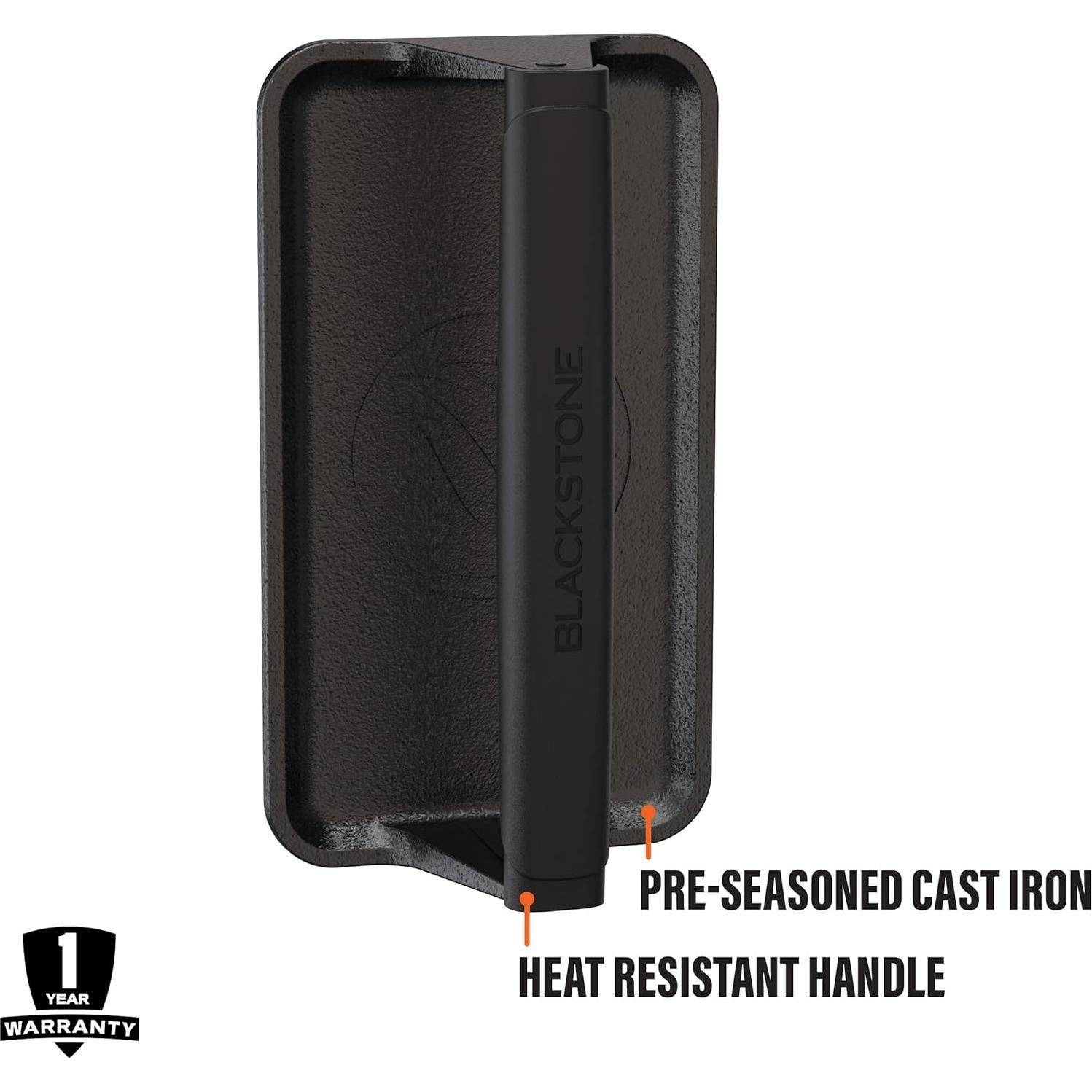 Prensa de Plancha Blackstone 5553 Hierro Fundido 14.6x25.4cm