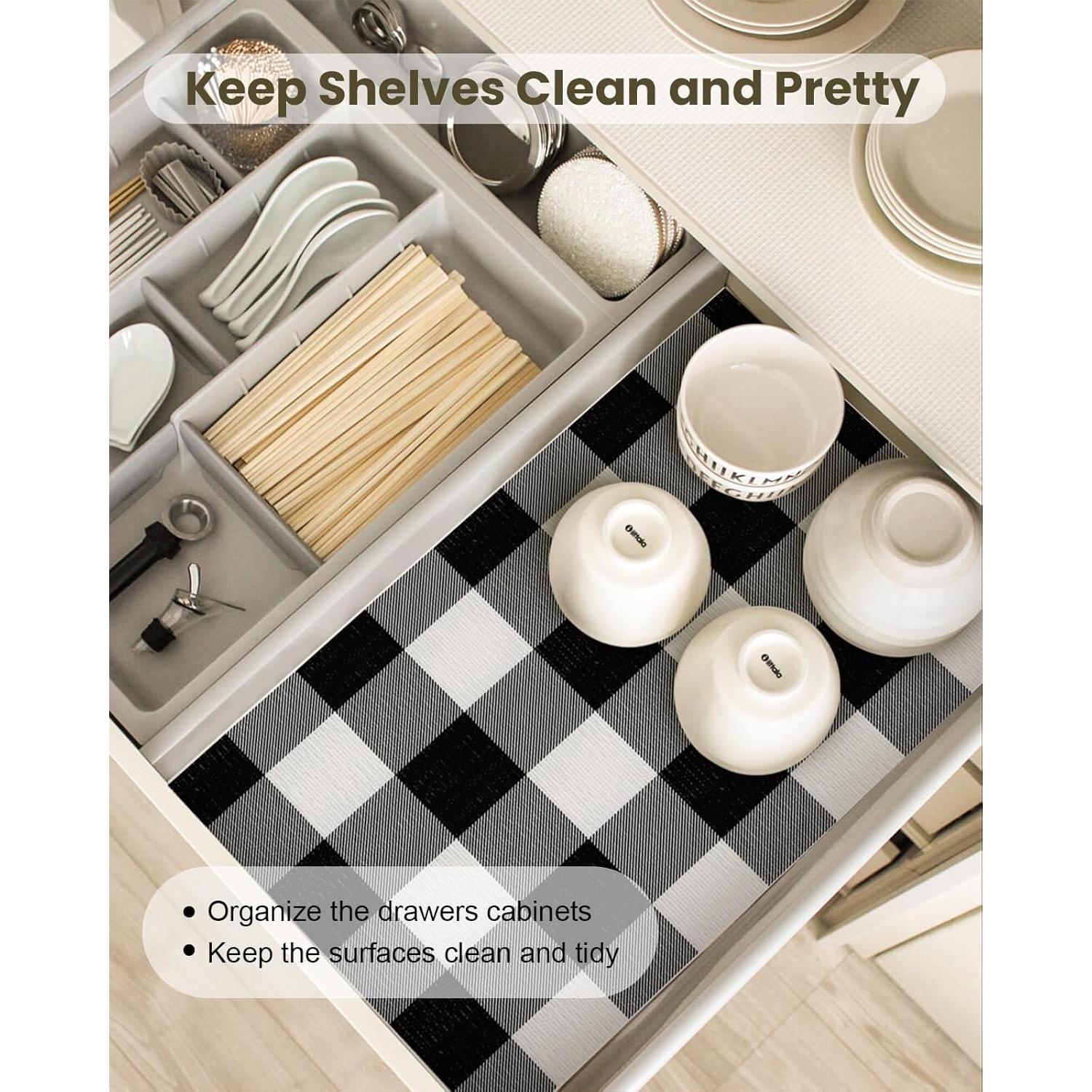 Forro de Cajón Antideslizante Insigoo 30cm x 300cm Negro