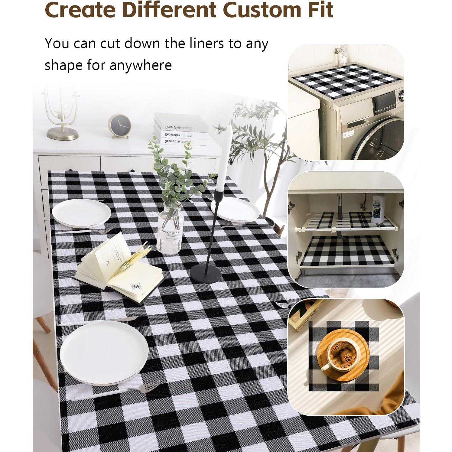 Forro de Cajón Antideslizante Insigoo 30cm x 300cm Negro